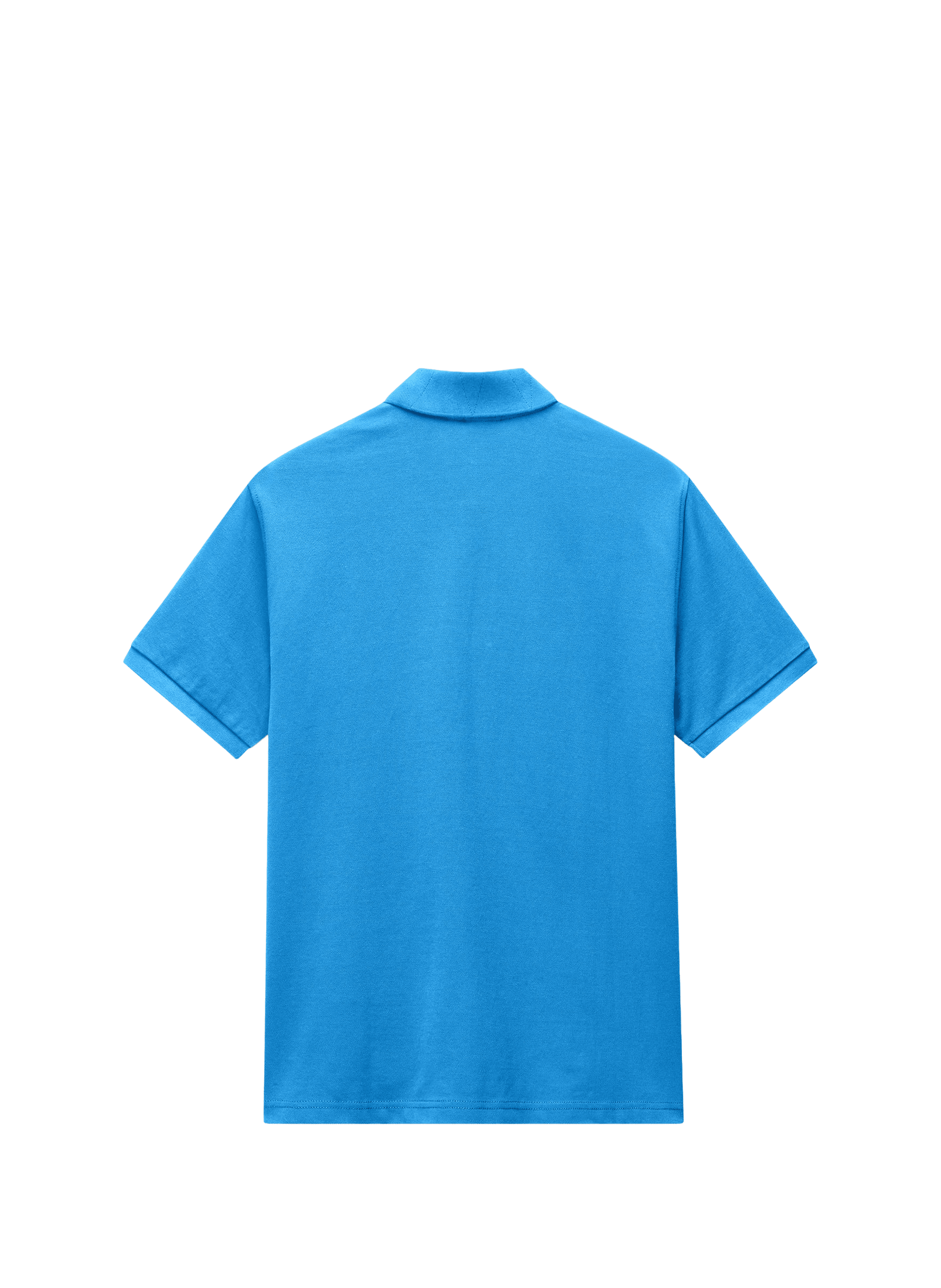 Polo droit à logo Clanis en coton NAPAPIJRI Bleu