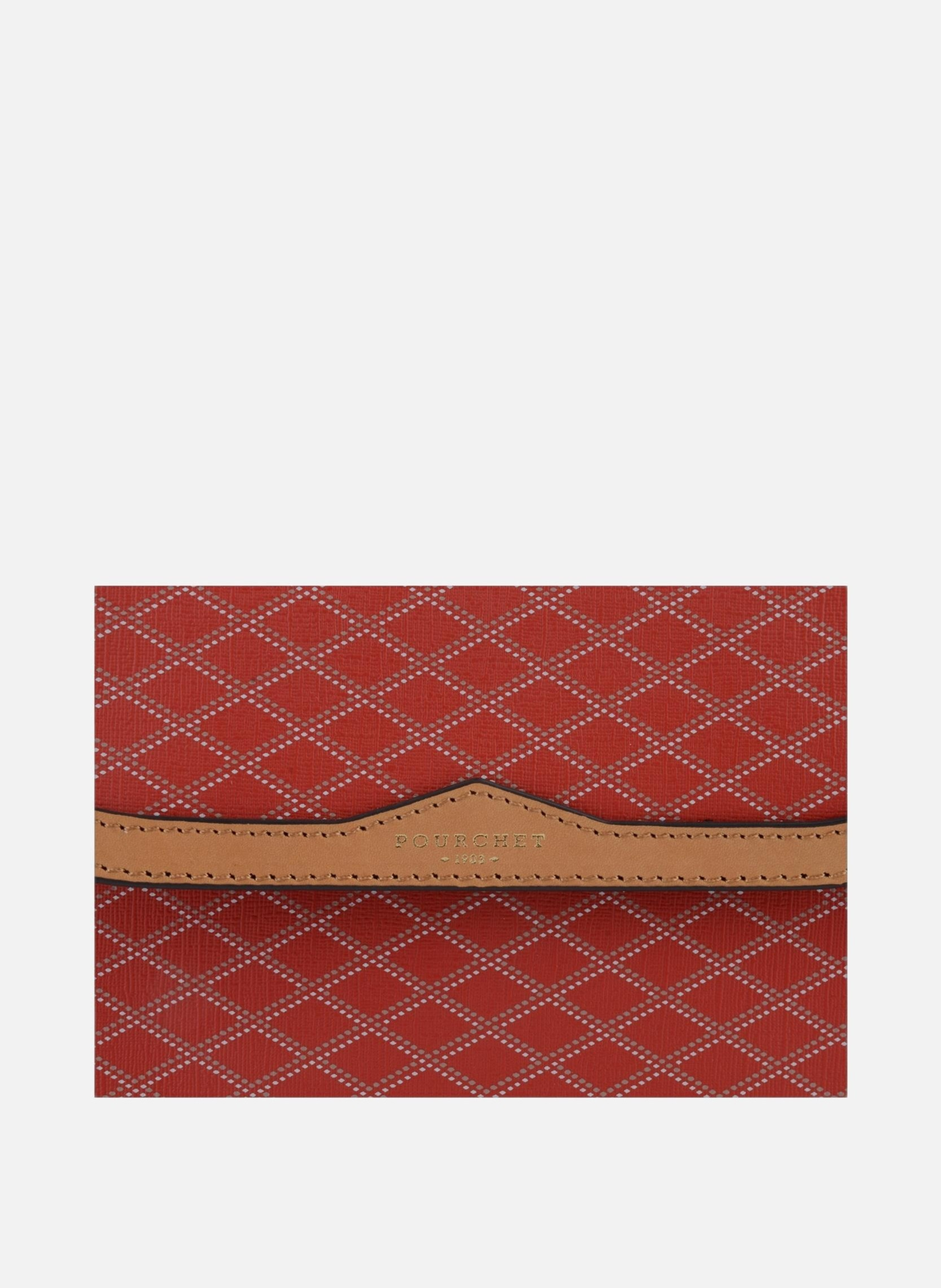 Waves | sac porté épaule POURCHET Rouge