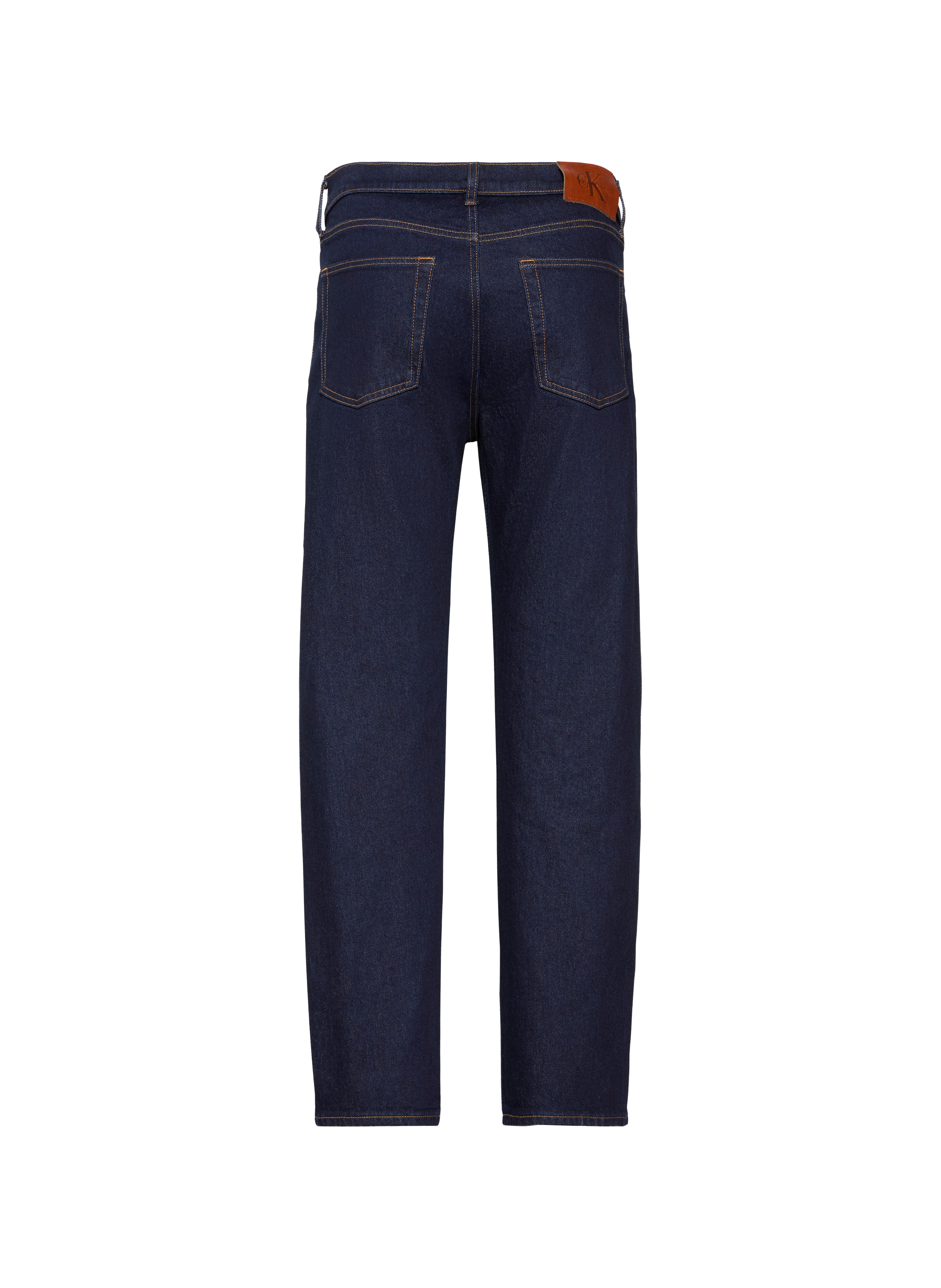 CK Classic straight jeans in blended cotton denim CALVIN KLEIN Blue