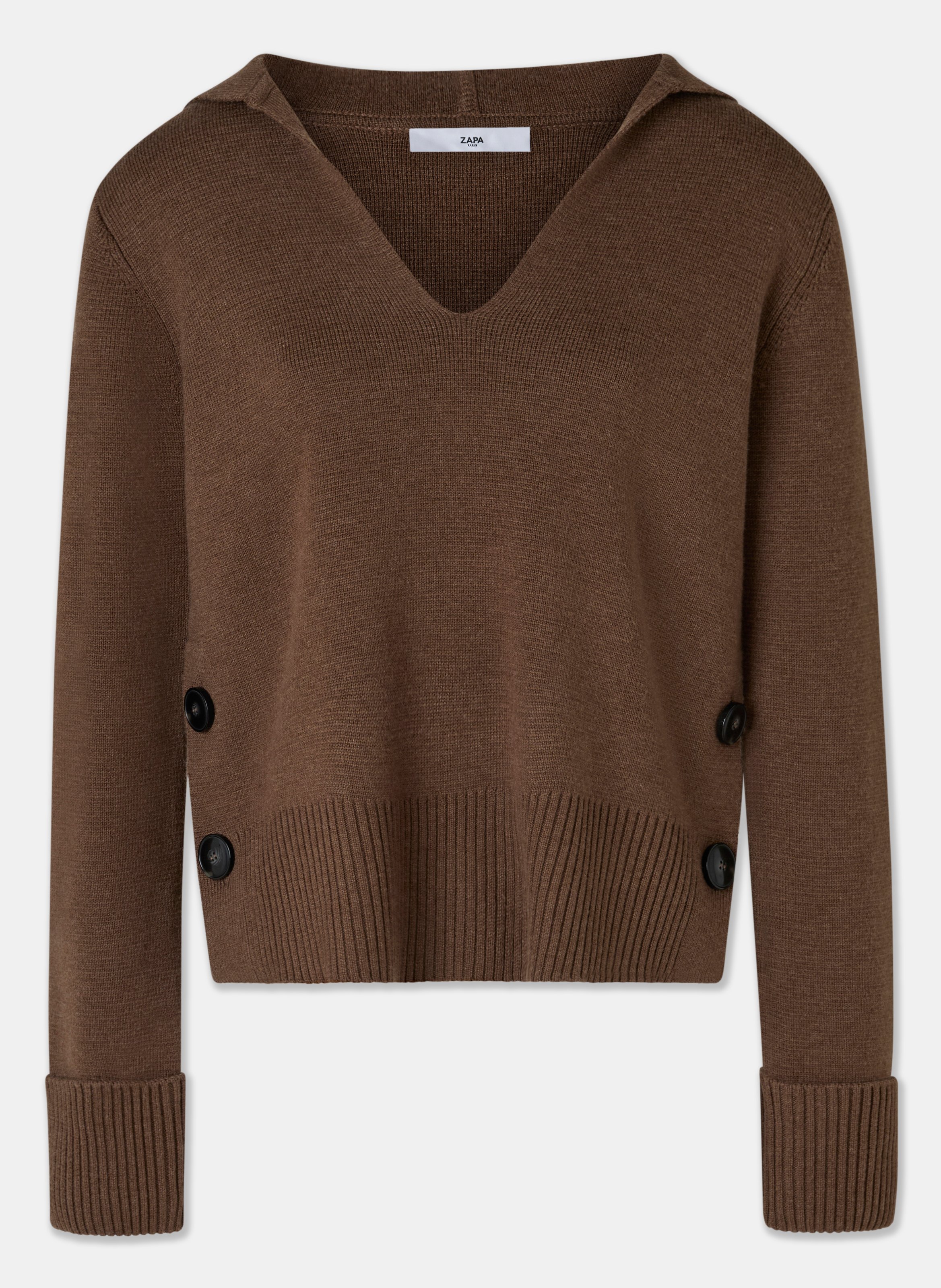 Pull  nilim ZAPA Marron