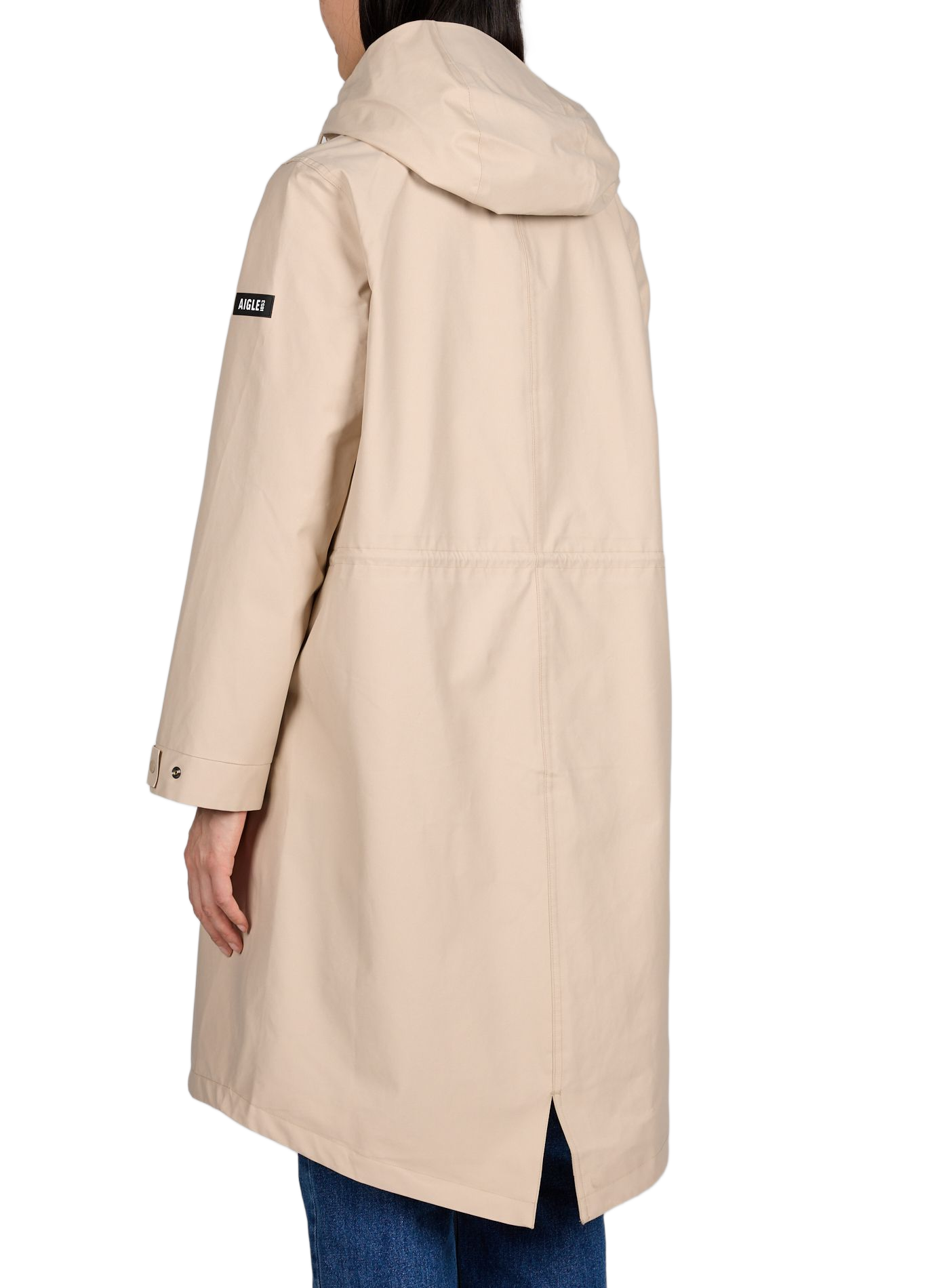 Parka Fishtail imperméable AIGLE Beige
