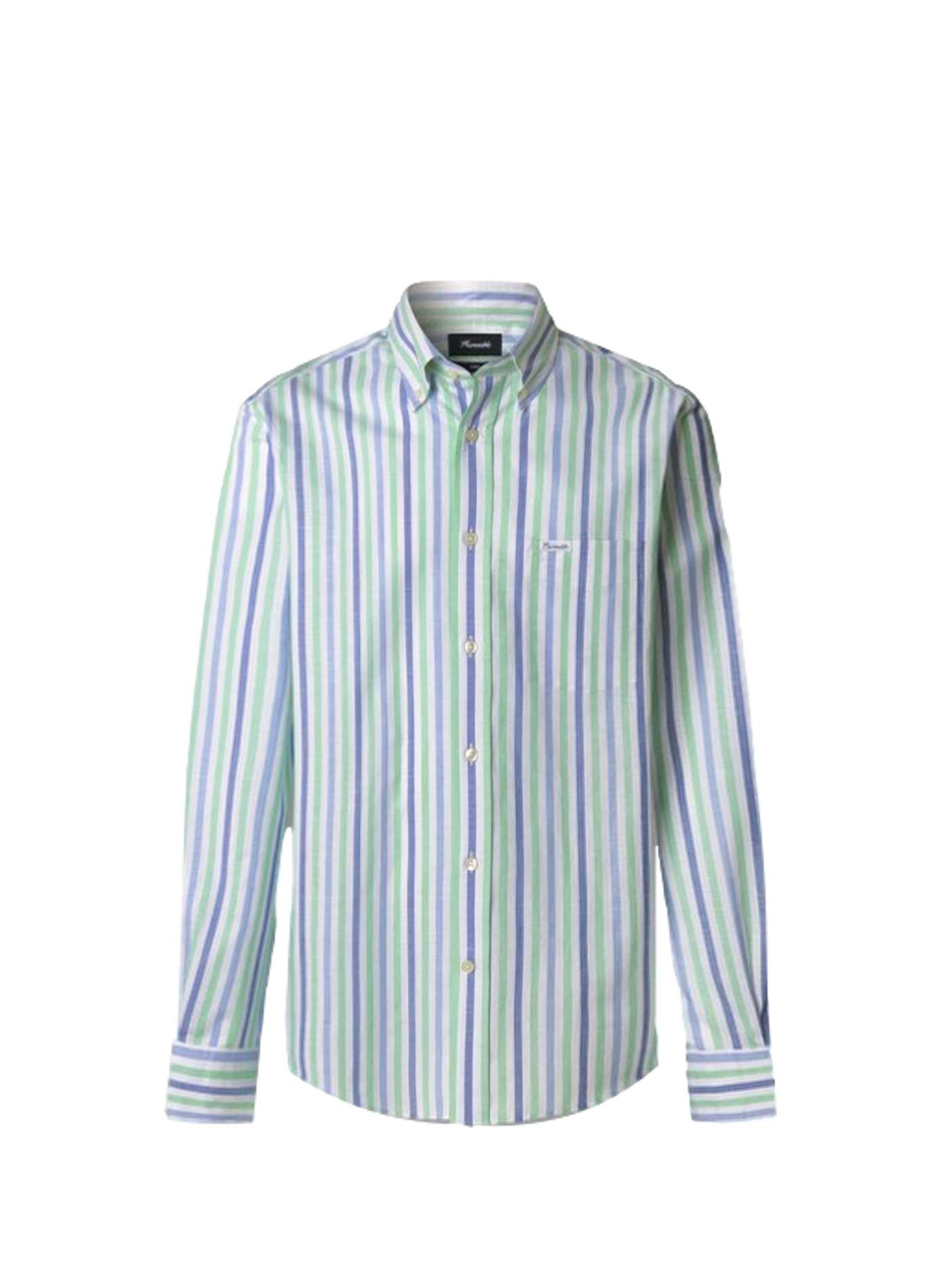 Linen shirt FACONNABLE Blue