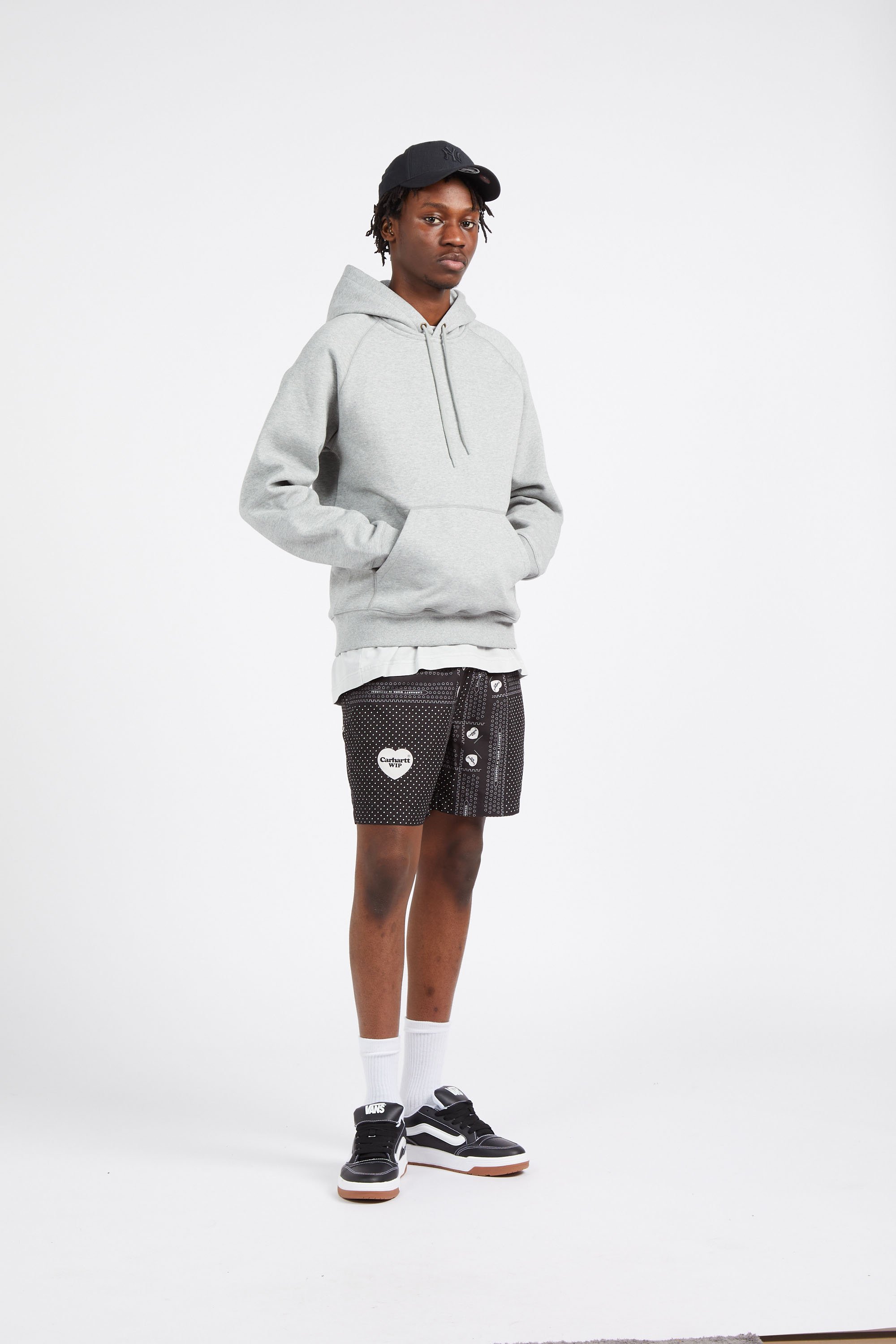 Hoodie chase CARHARTT WIP Gris