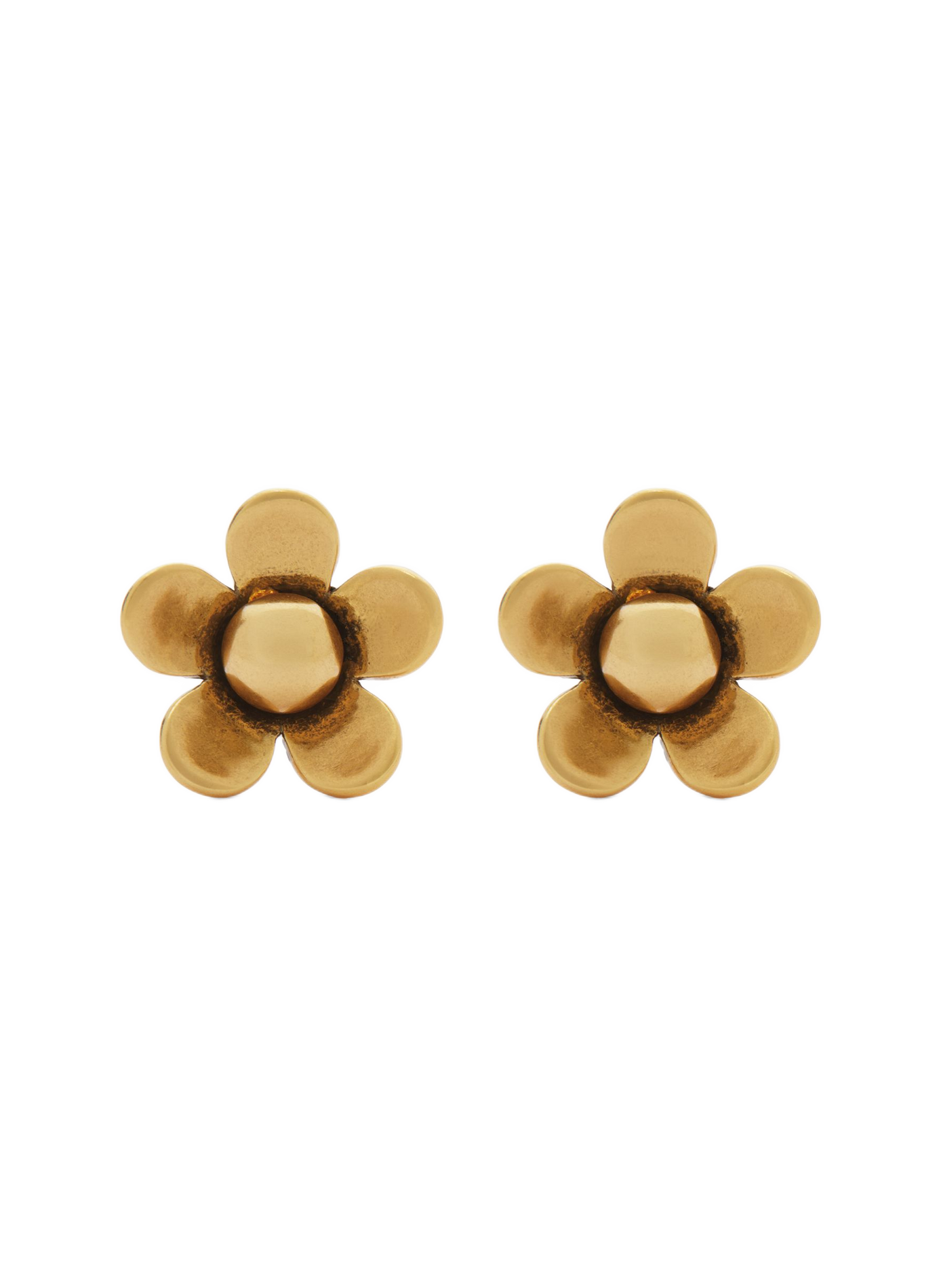 Boucles d'oreilles The Daisy Stud  MARC JACOBS Doré