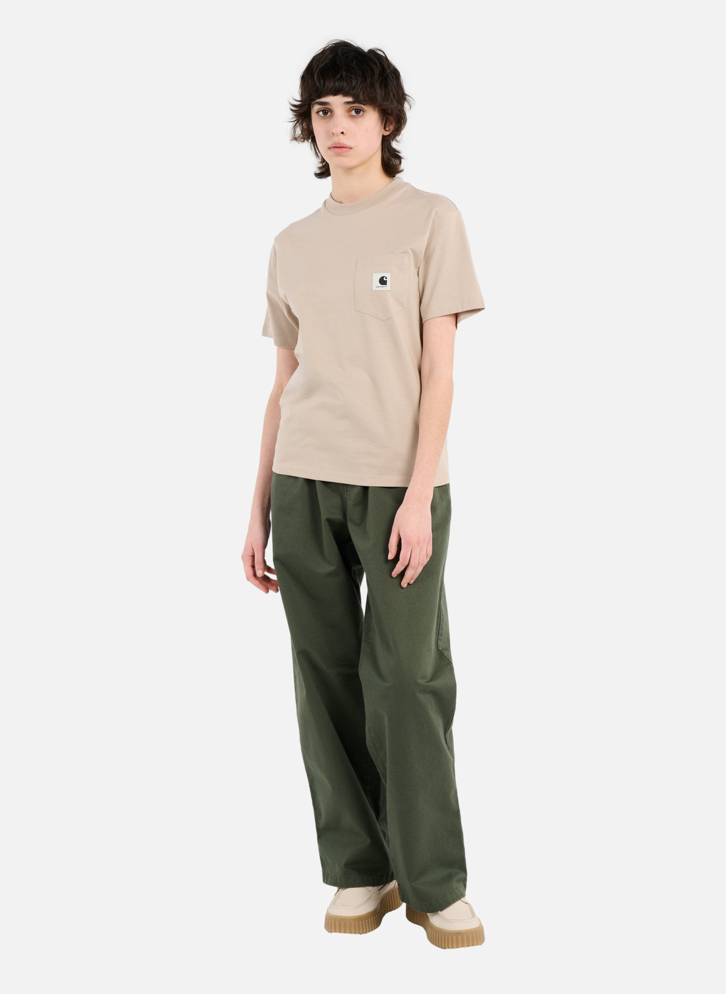 Pantalon w' marv pant CARHARTT WIP Kaki