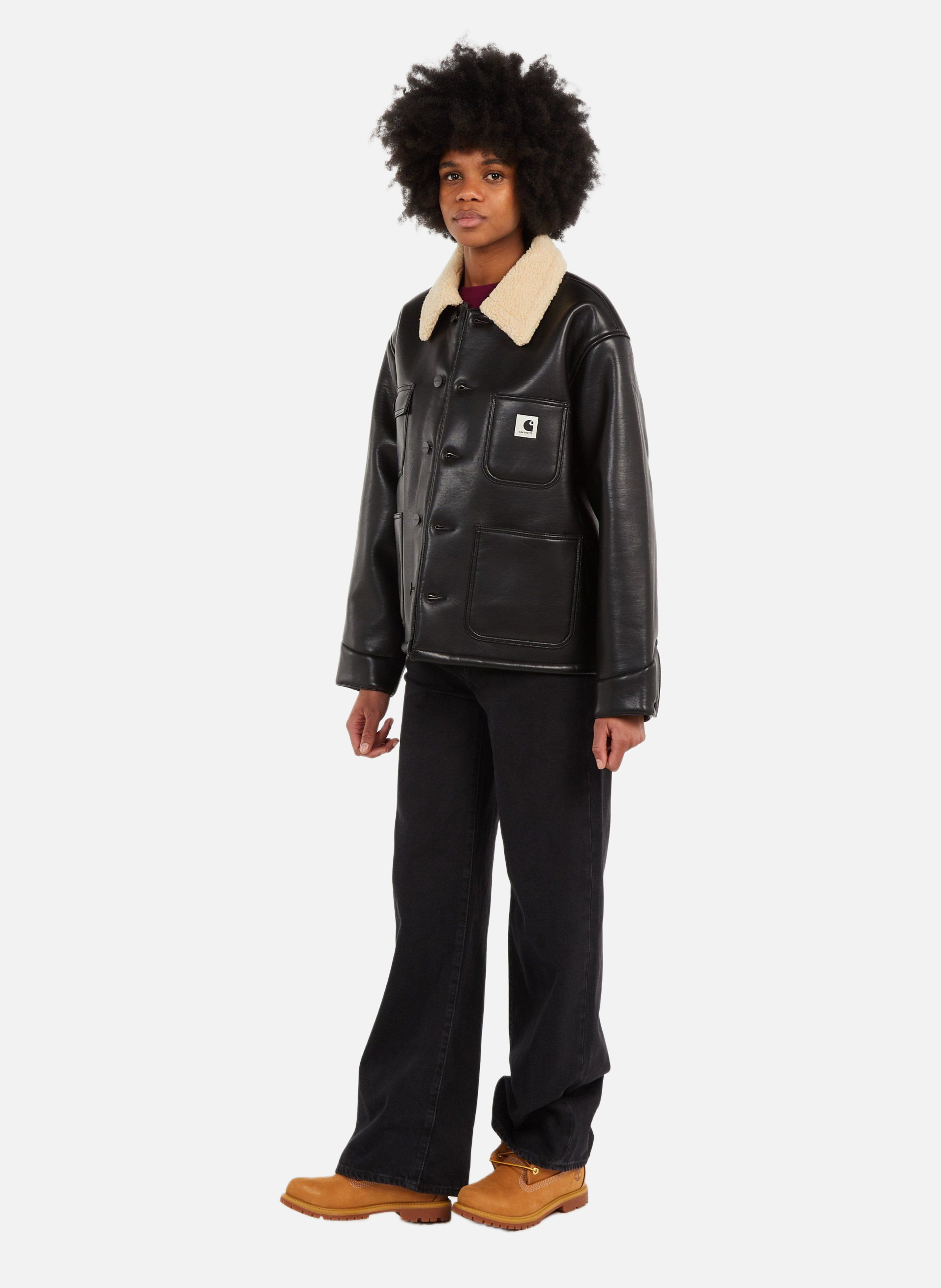 Veste w' shepton og michigan coat CARHARTT WIP Noir