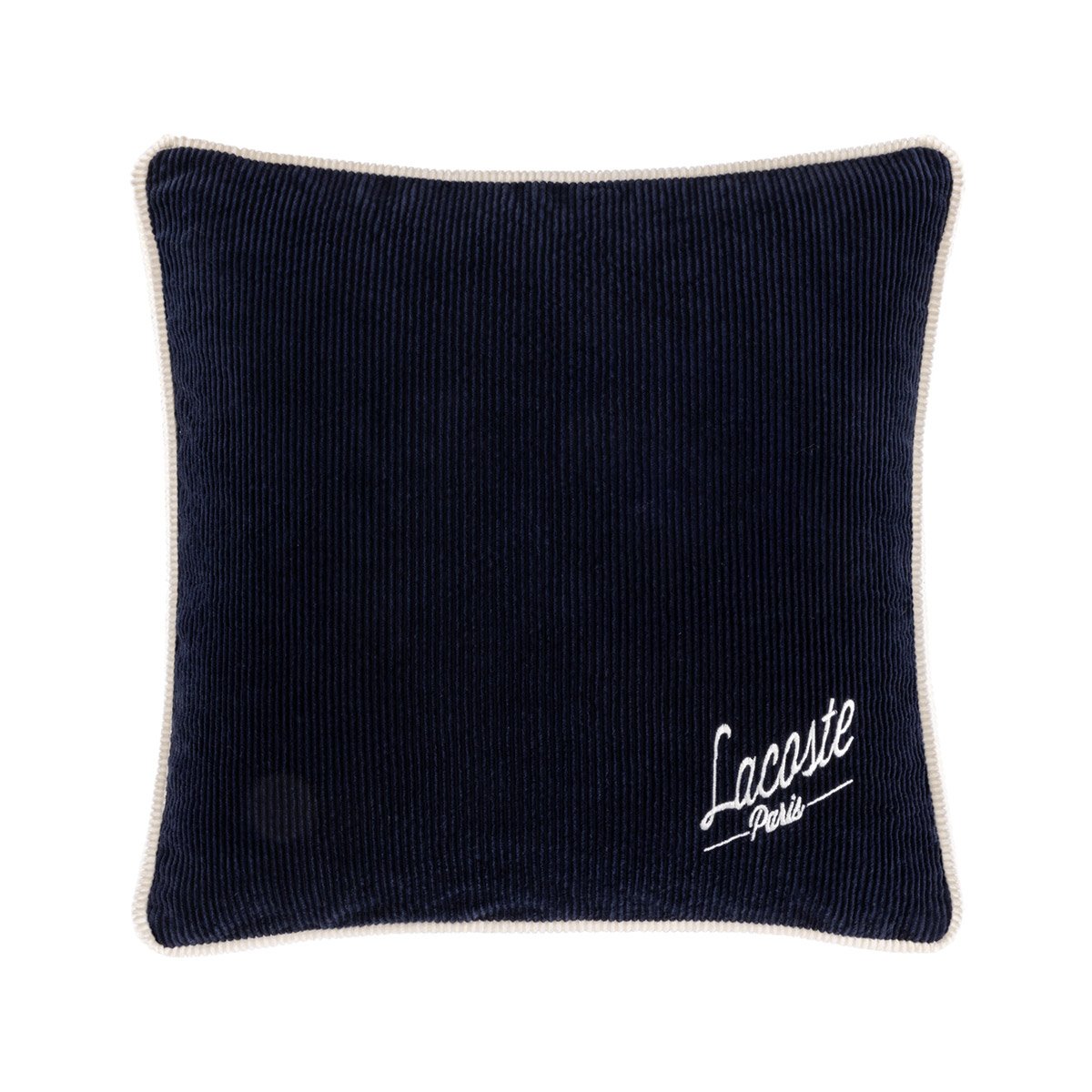 Housse de coussin en velours, l velvet LACOSTE HOME Bleu