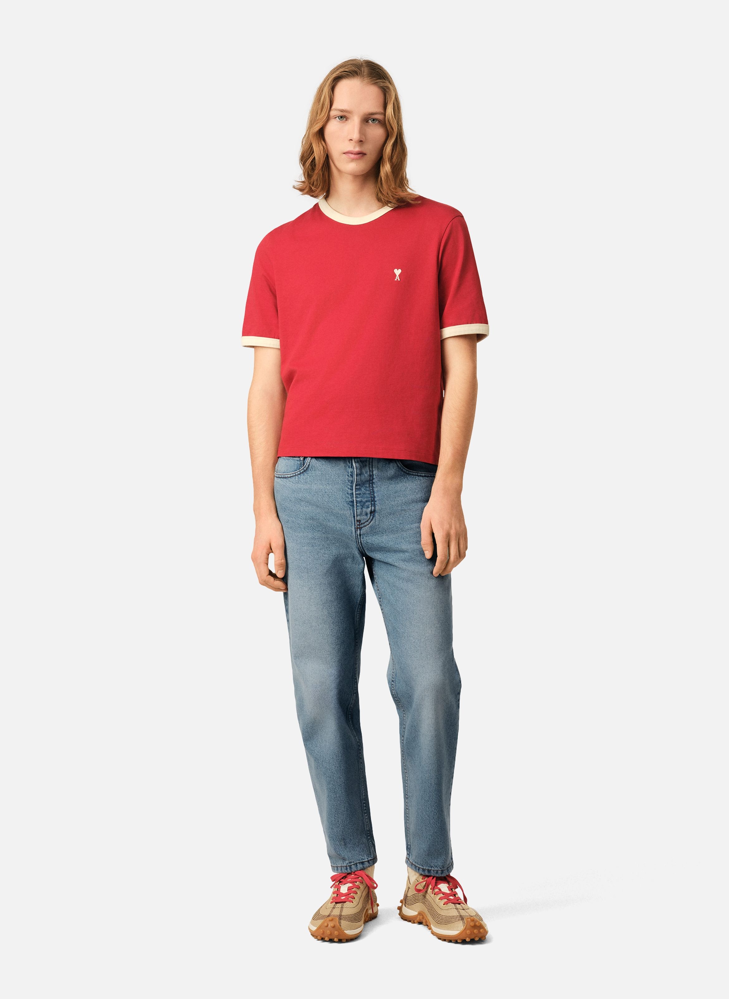 Jean coupe tapered AMI PARIS Bleu