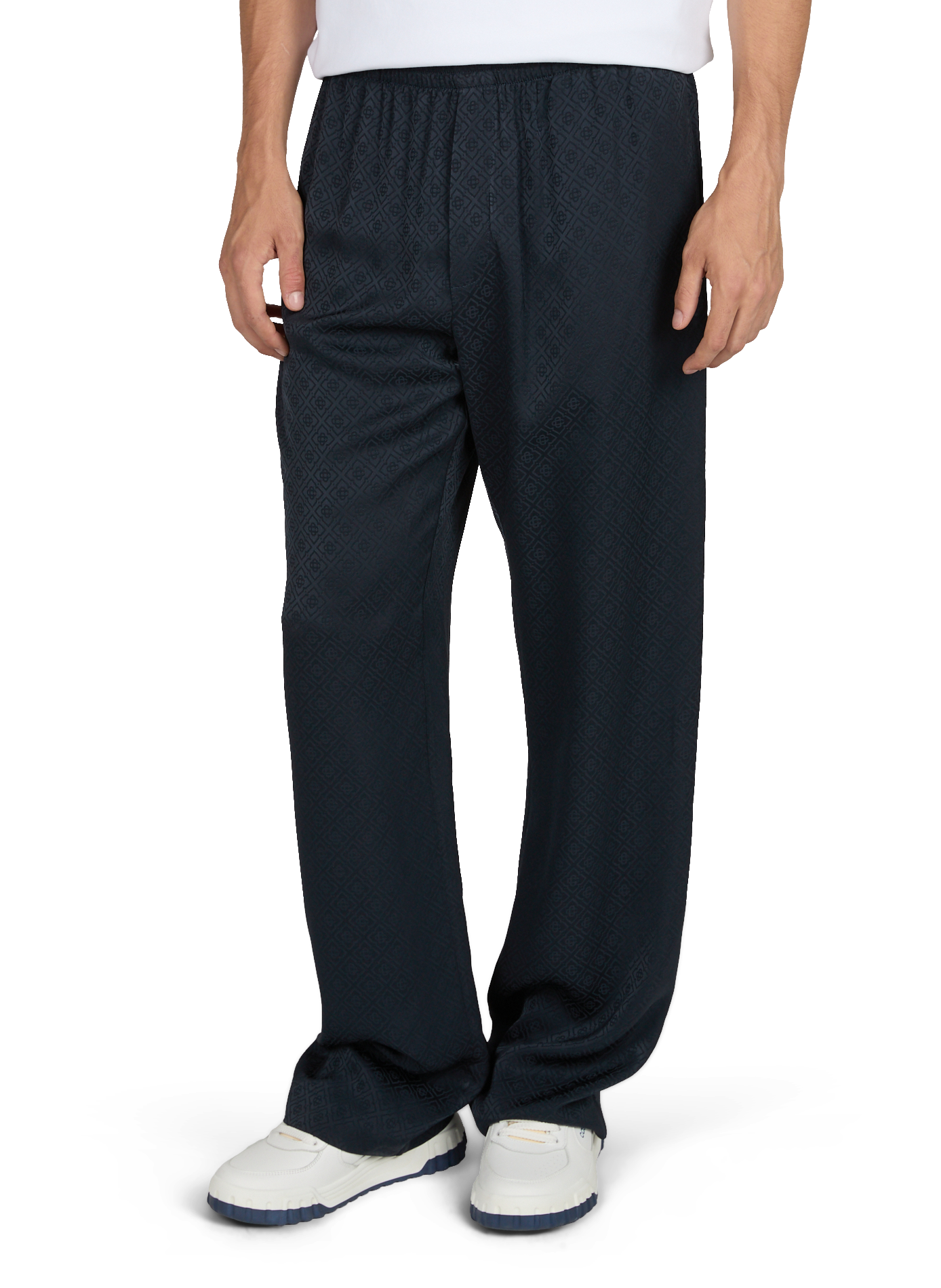 Pantalon de pyjama logotypé  | Bleu CASABLANCA PARIS Homme