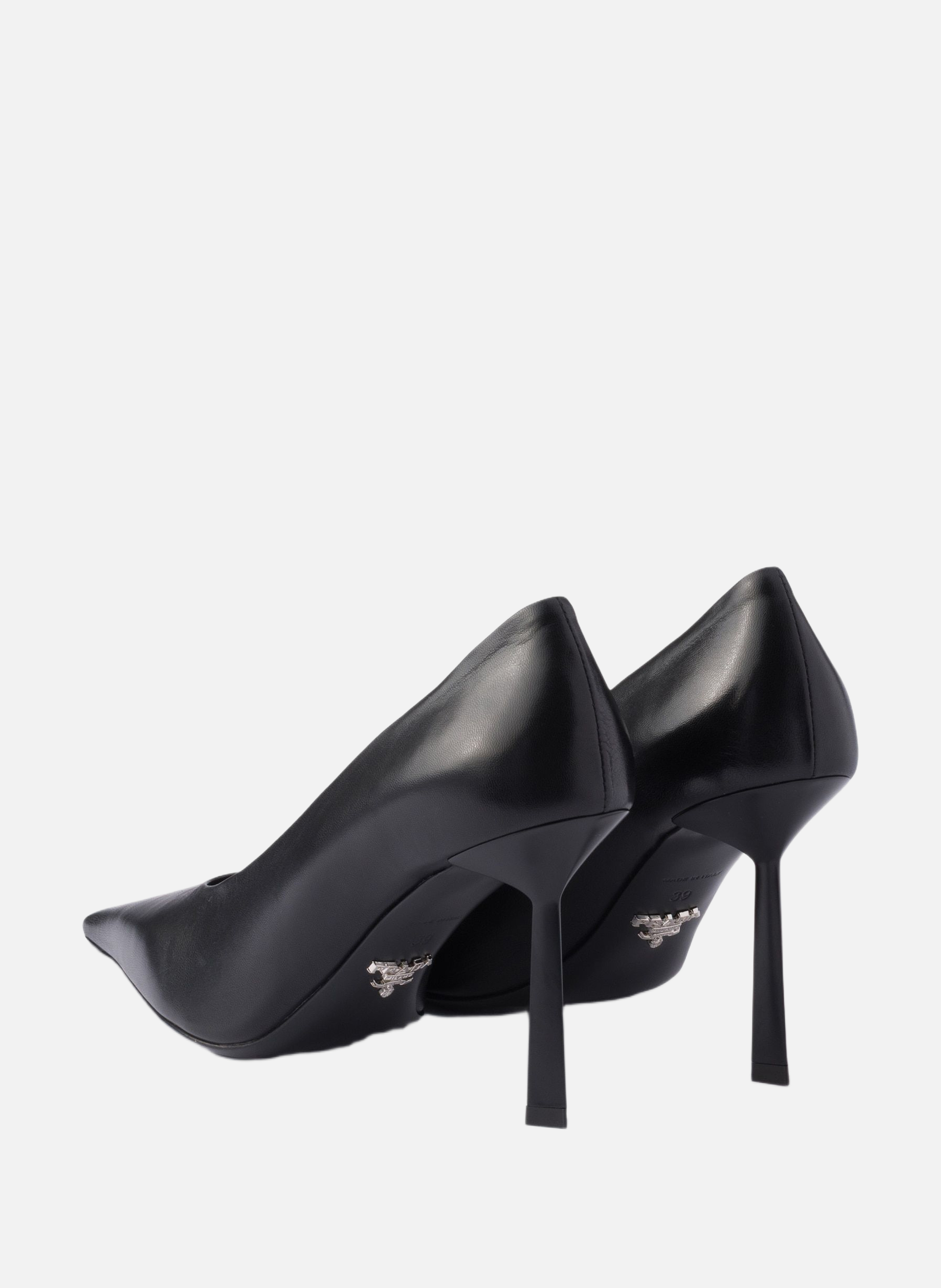 Escarpins en cuir PRADA Noir