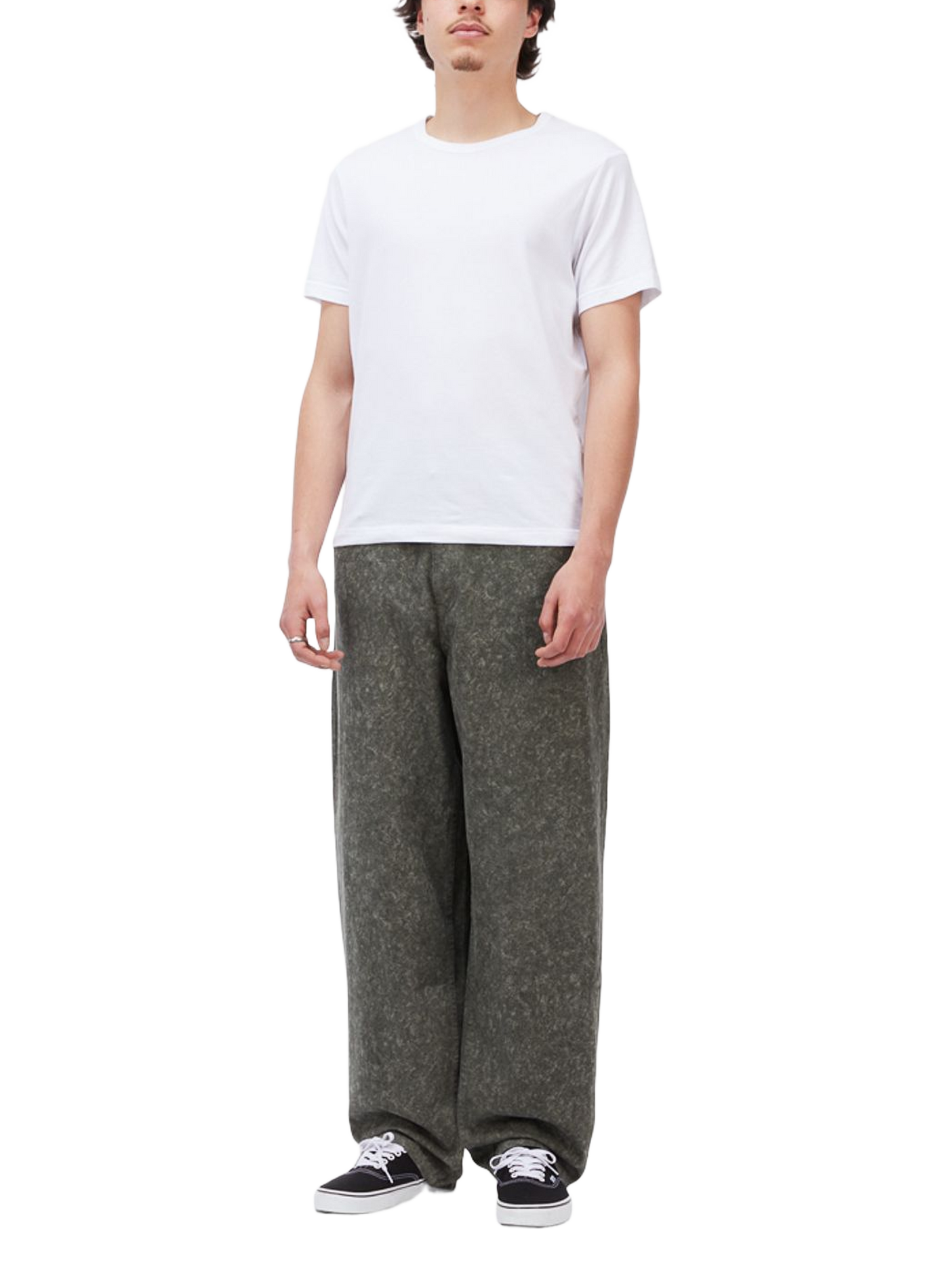 Wide-leg cotton jeans DIME Grey