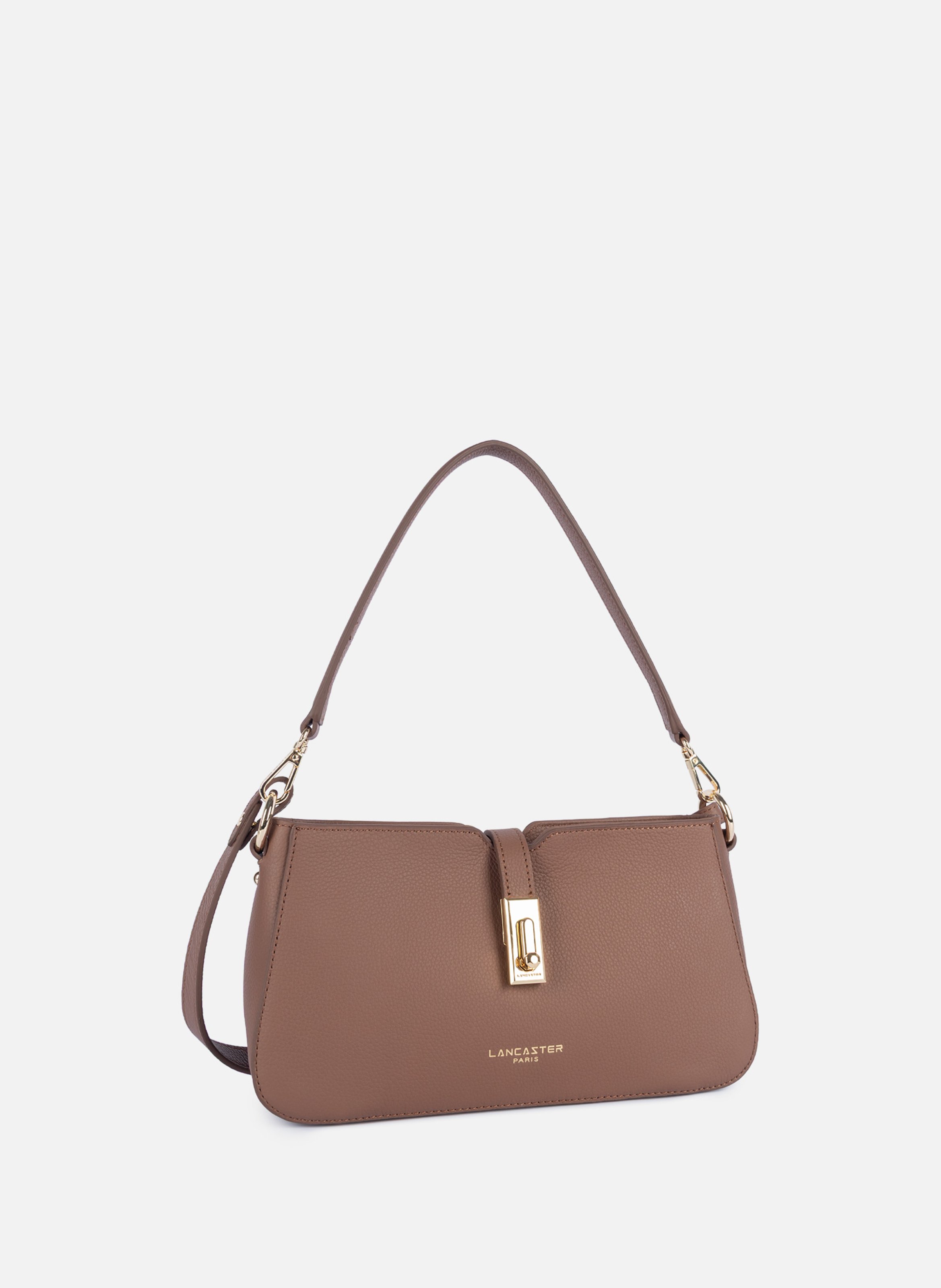 Sac rectangle - milano horizon LANCASTER Marron