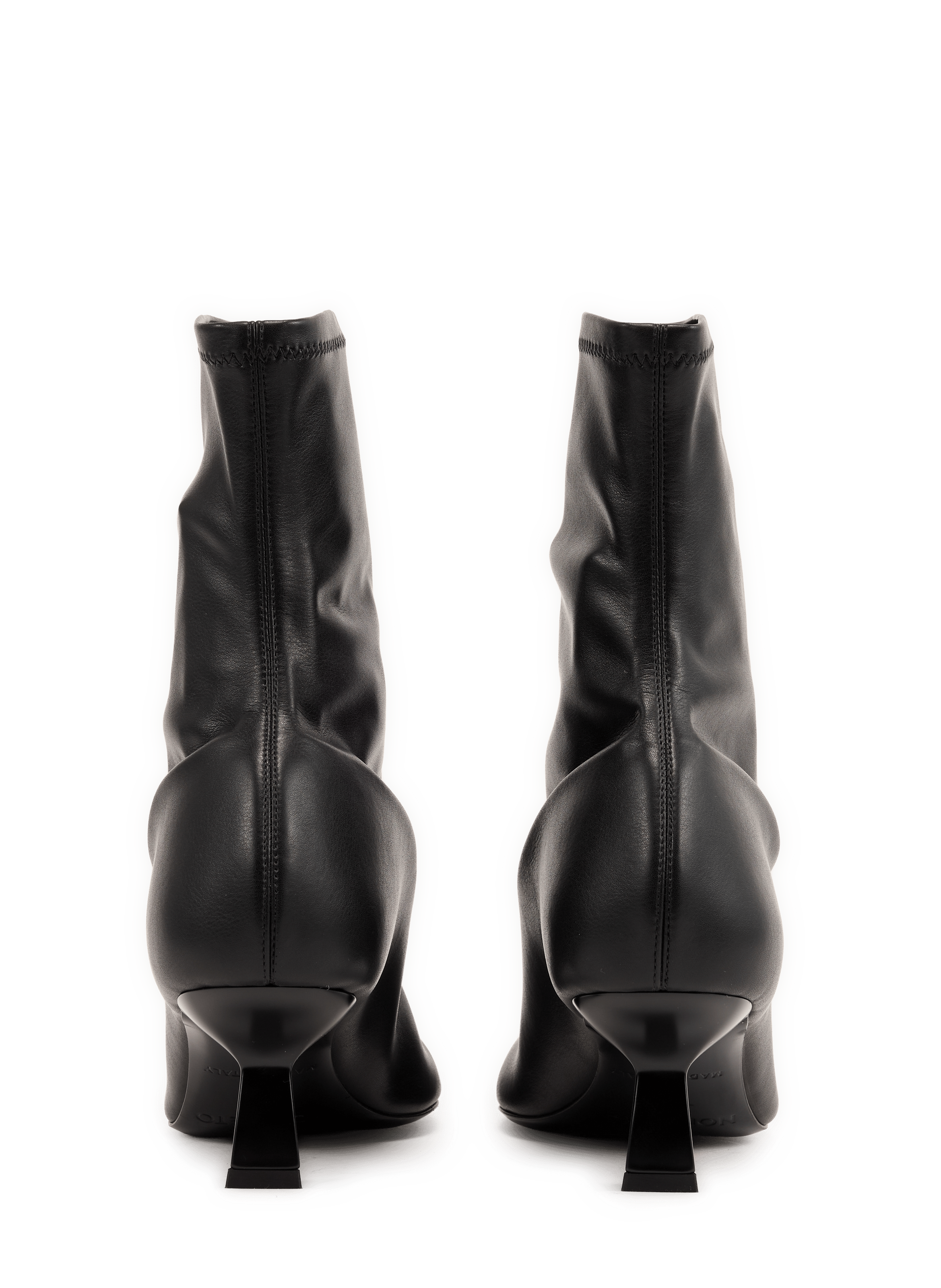 Kitten heels ankle boots NODALETO Black