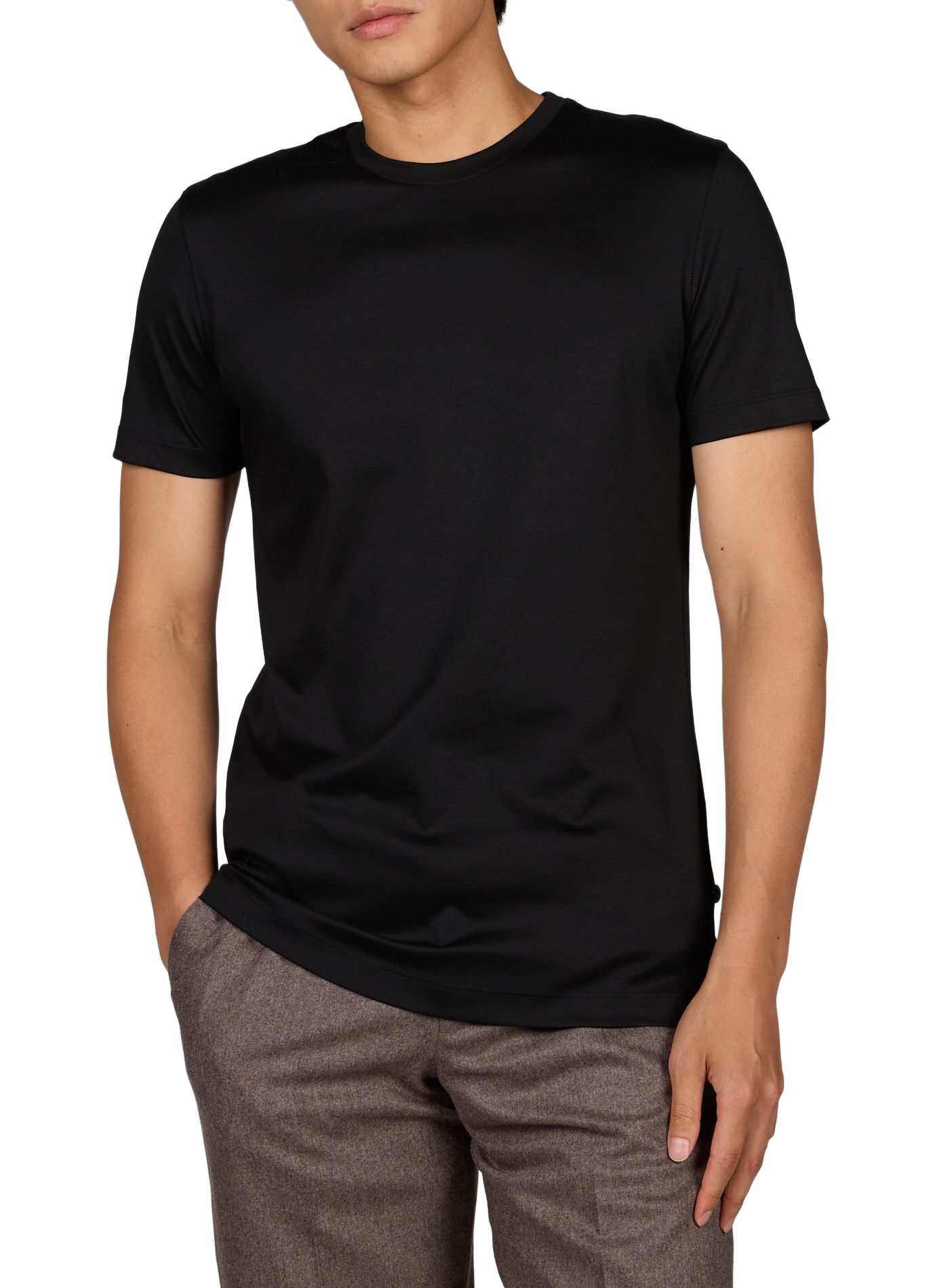 Short-sleeve cotton pullover VAN LAACK Black