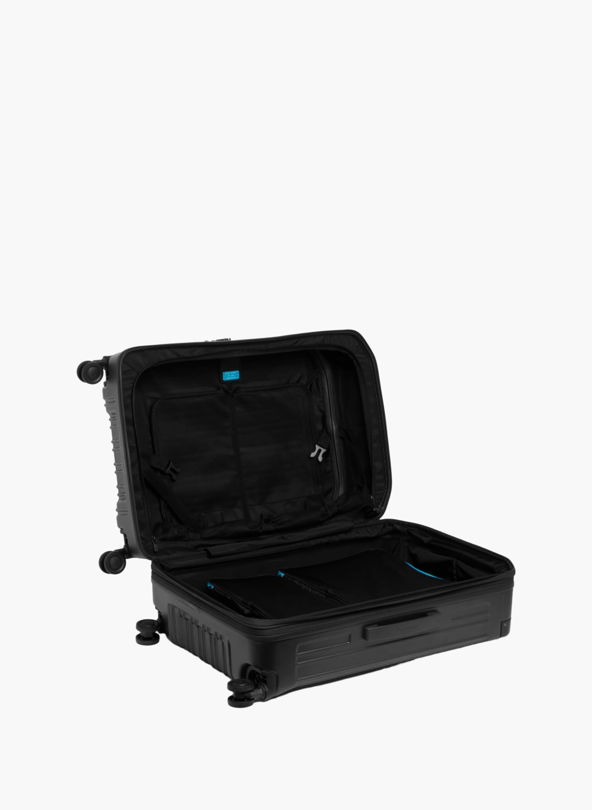 Valise taille moyenne à 4 roues expansible PIQUADRO Noir