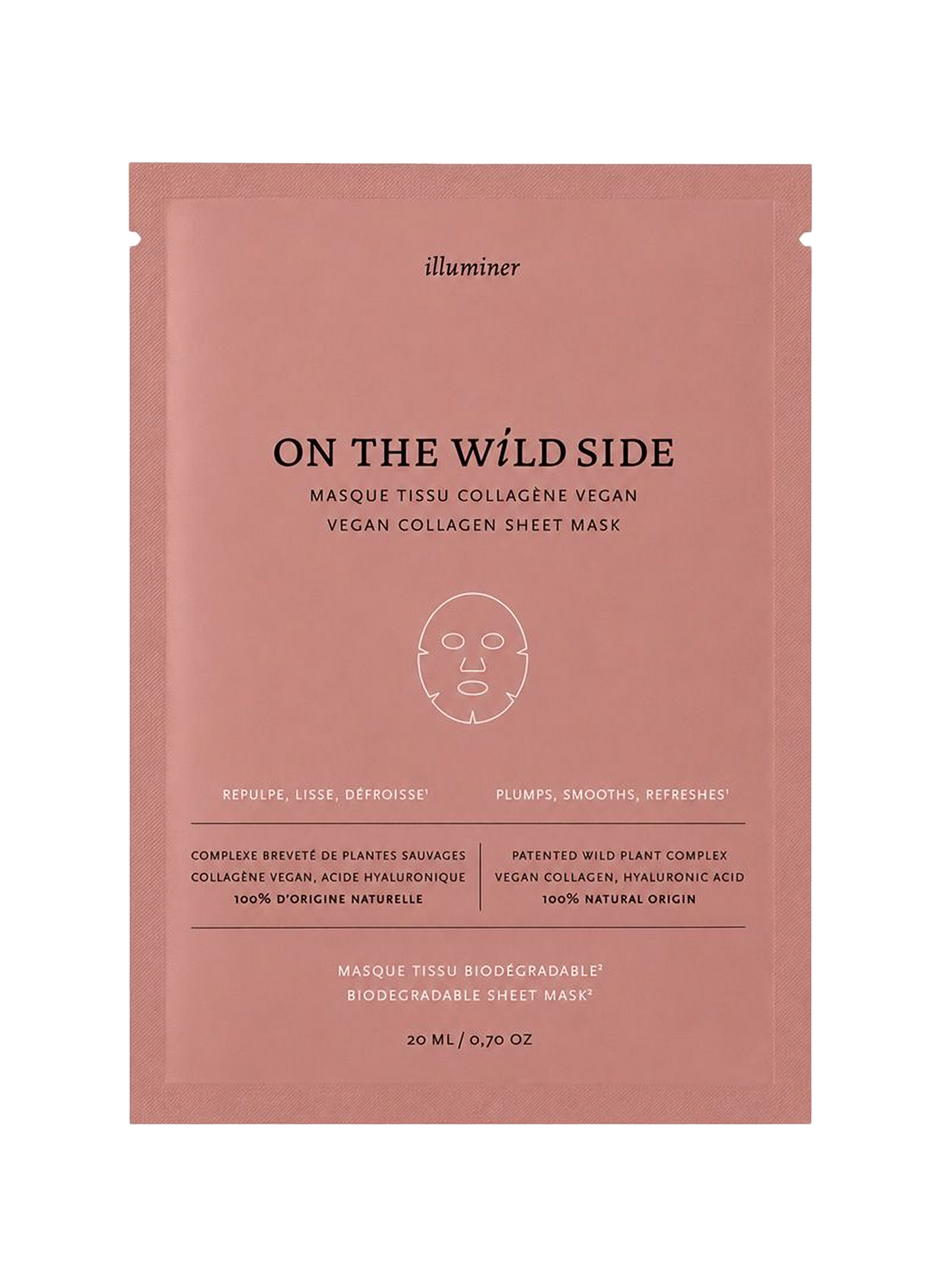 Collagen Fabric Mask ON THE WILD SIDE No color