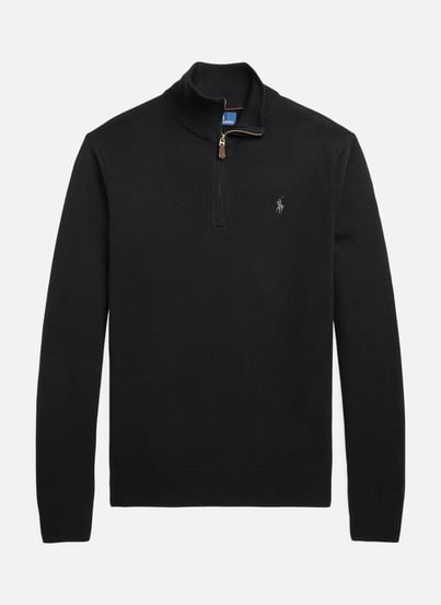 Pull col zippé ralph lauren hotsell