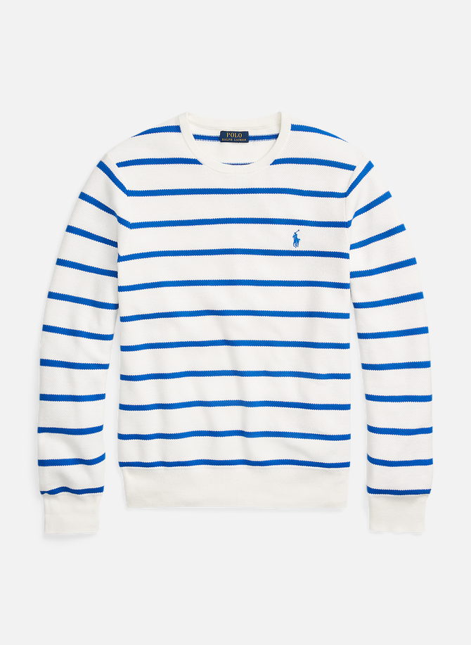 POLO RALPH LAUREN striped cotton sweater