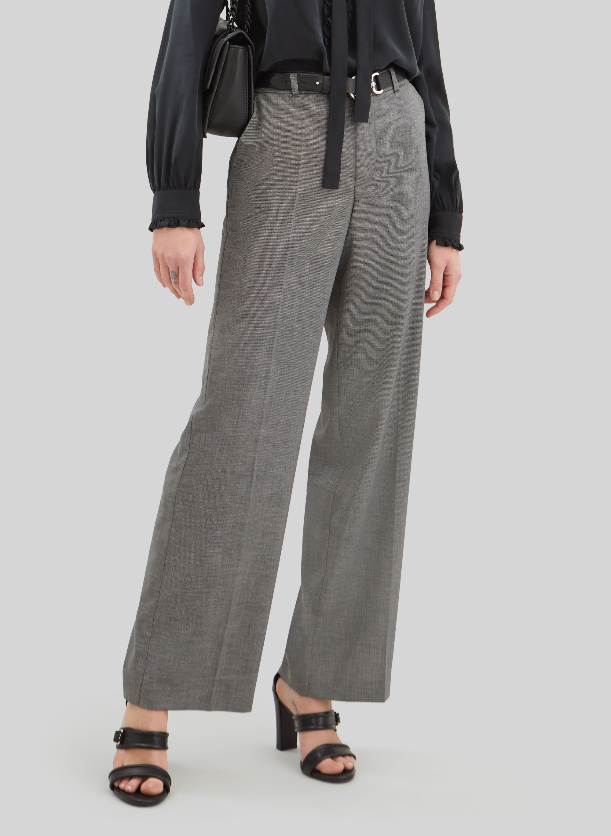 Pantalon Femme Ikks Marron Taille Droite 36 - Occasion Très Bon état - 100% Coton