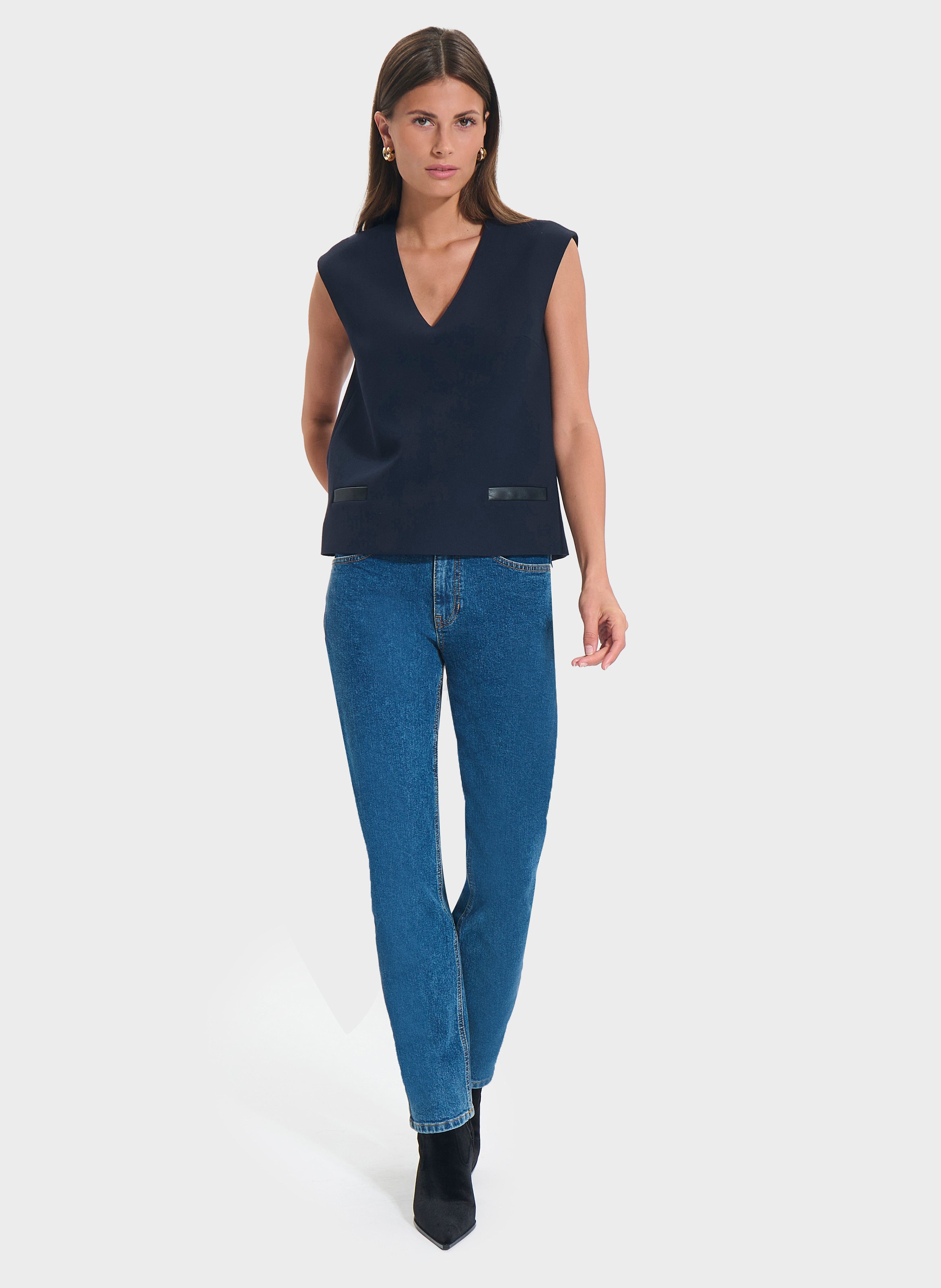 Top   truth ZAPA Bleu