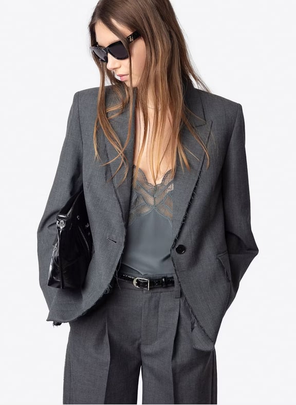 Veste tailleur vavy Gris by ZADIG&VOLTAIRE ZADIG&VOLTAIRE Veste tailleur vavy Gris