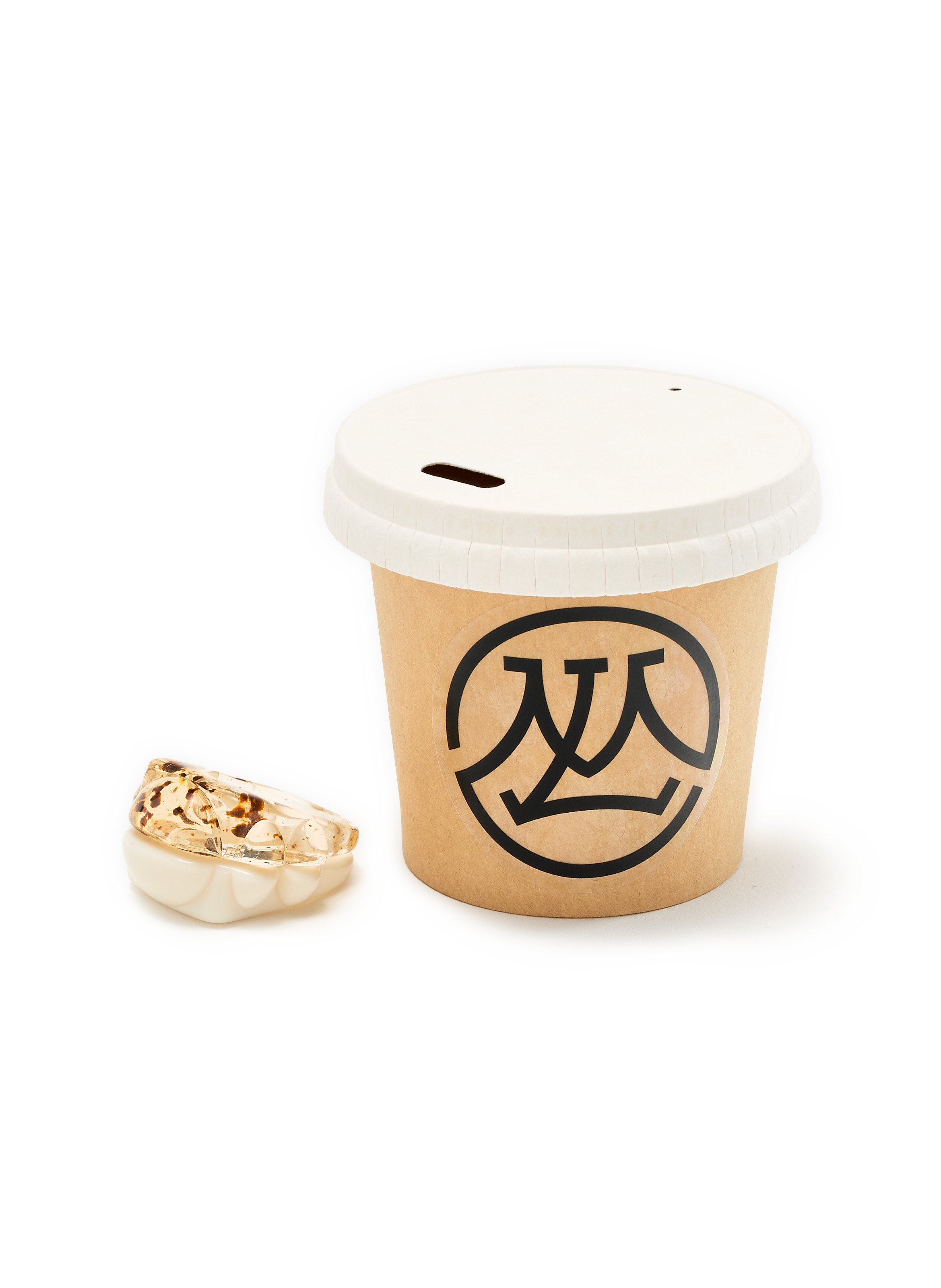 Bague Half Tiger Eye LA MANSO Multicolore