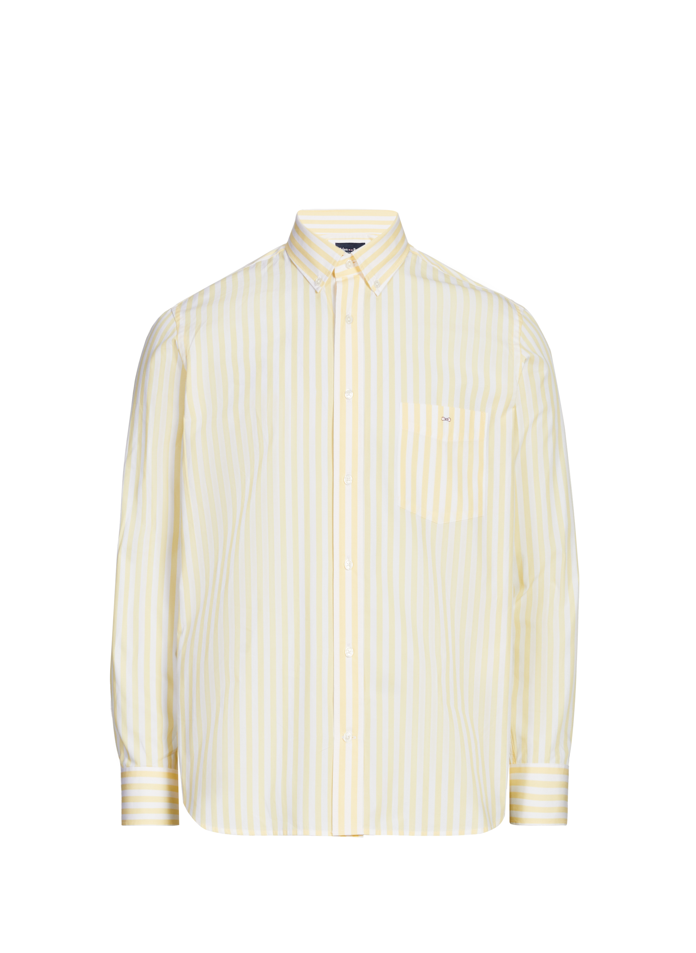Chemise en coton EDEN PARK Jaune
