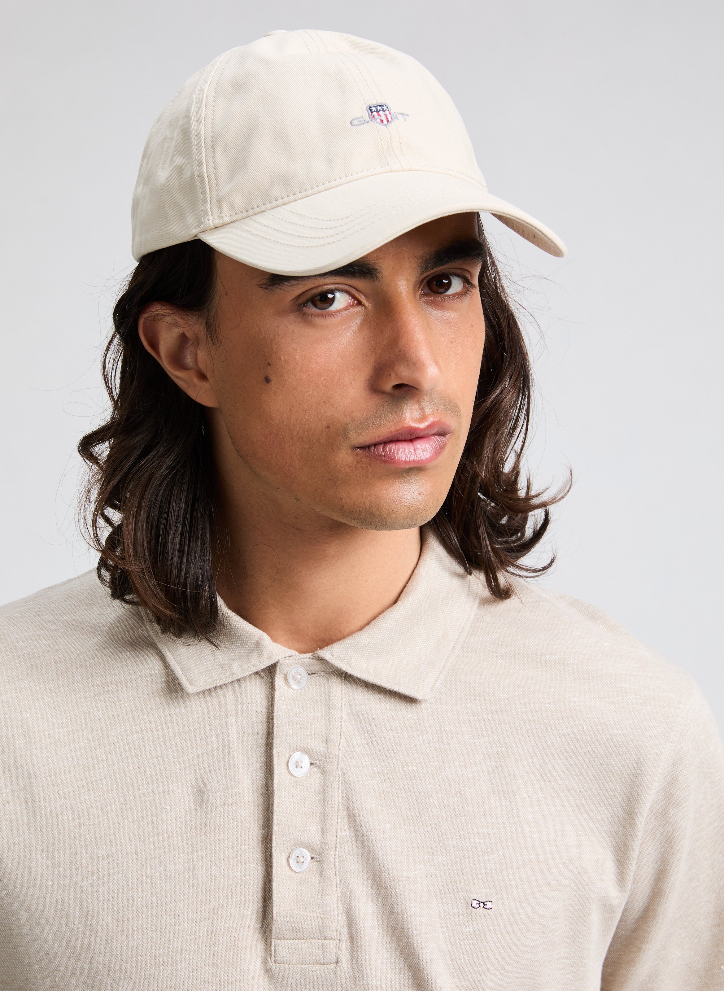 Casquette en coton GANT Beige