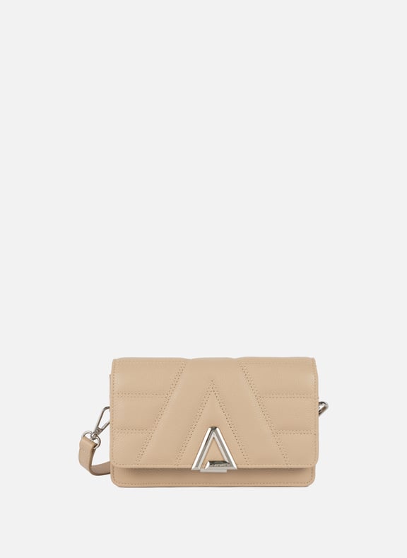 Small crossbody bag - L.A. Alfa Beige by LANCASTER LANCASTER Small crossbody bag - L.A. Alfa Beige