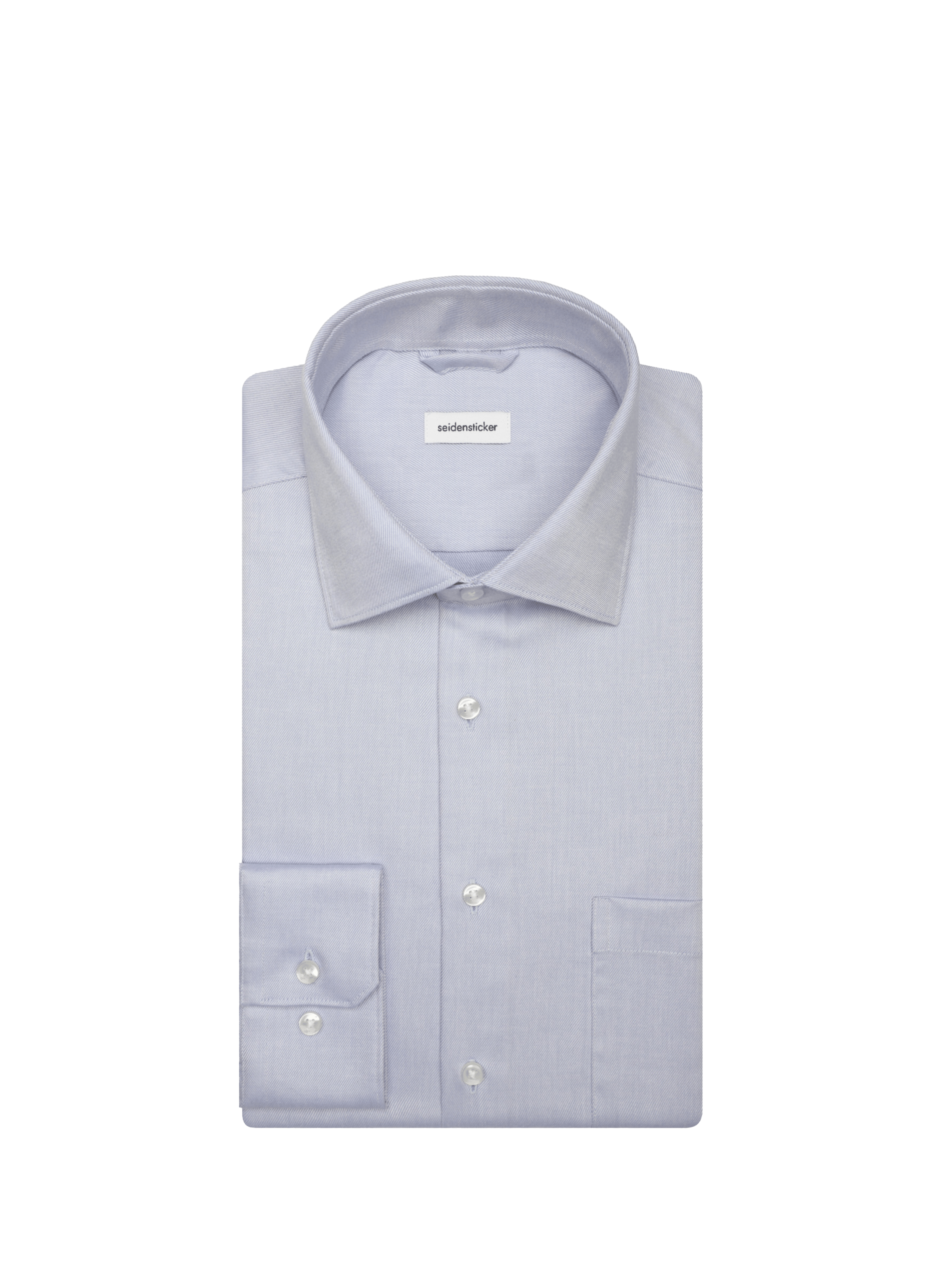 Chemise en coton SEIDENSTICKER Bleu