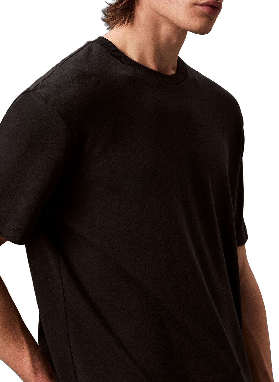 T-shirt en coton CALVIN KLEIN Noir
