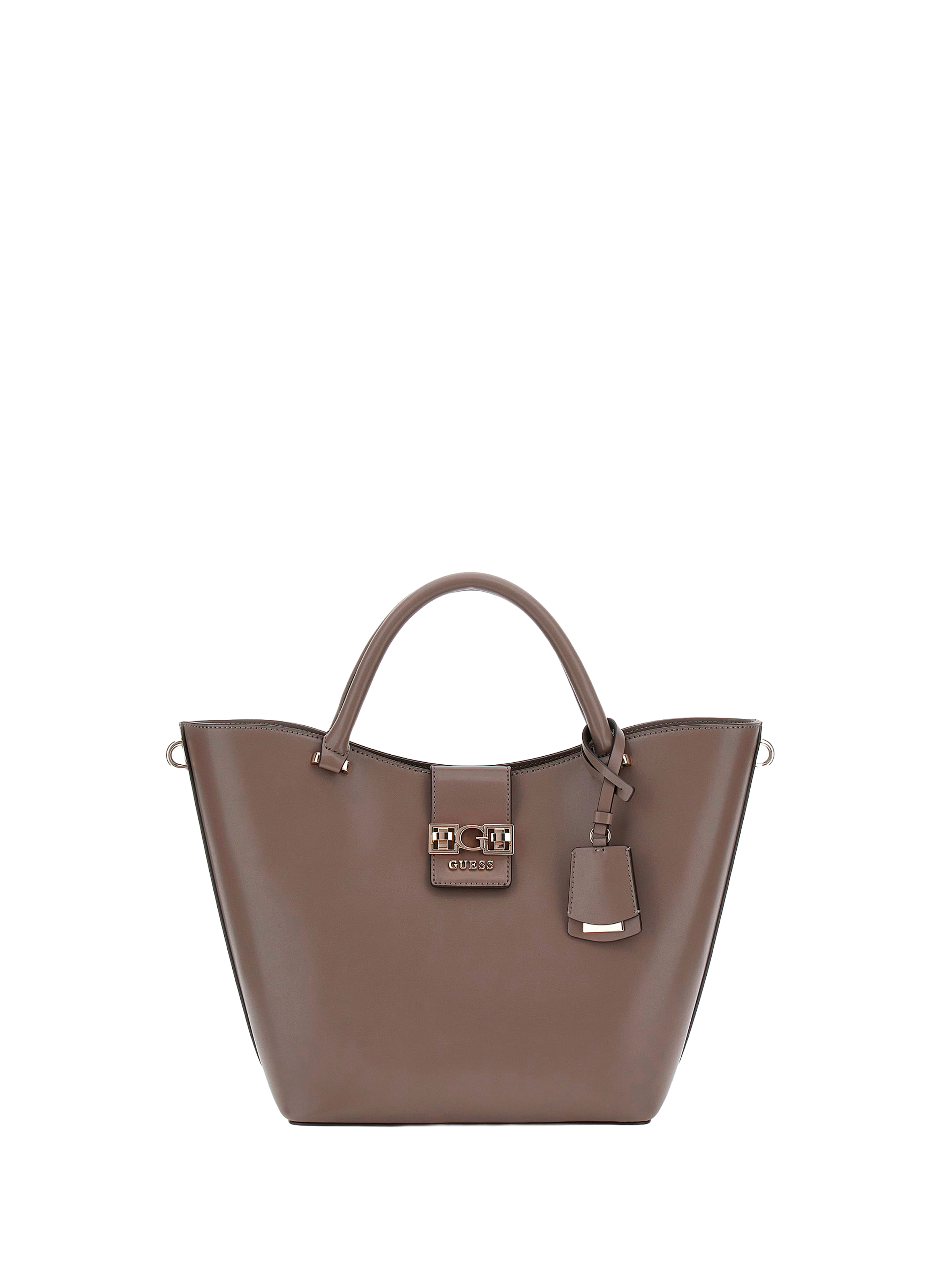 GUESS Sac à main à bandoulière amovible Brown