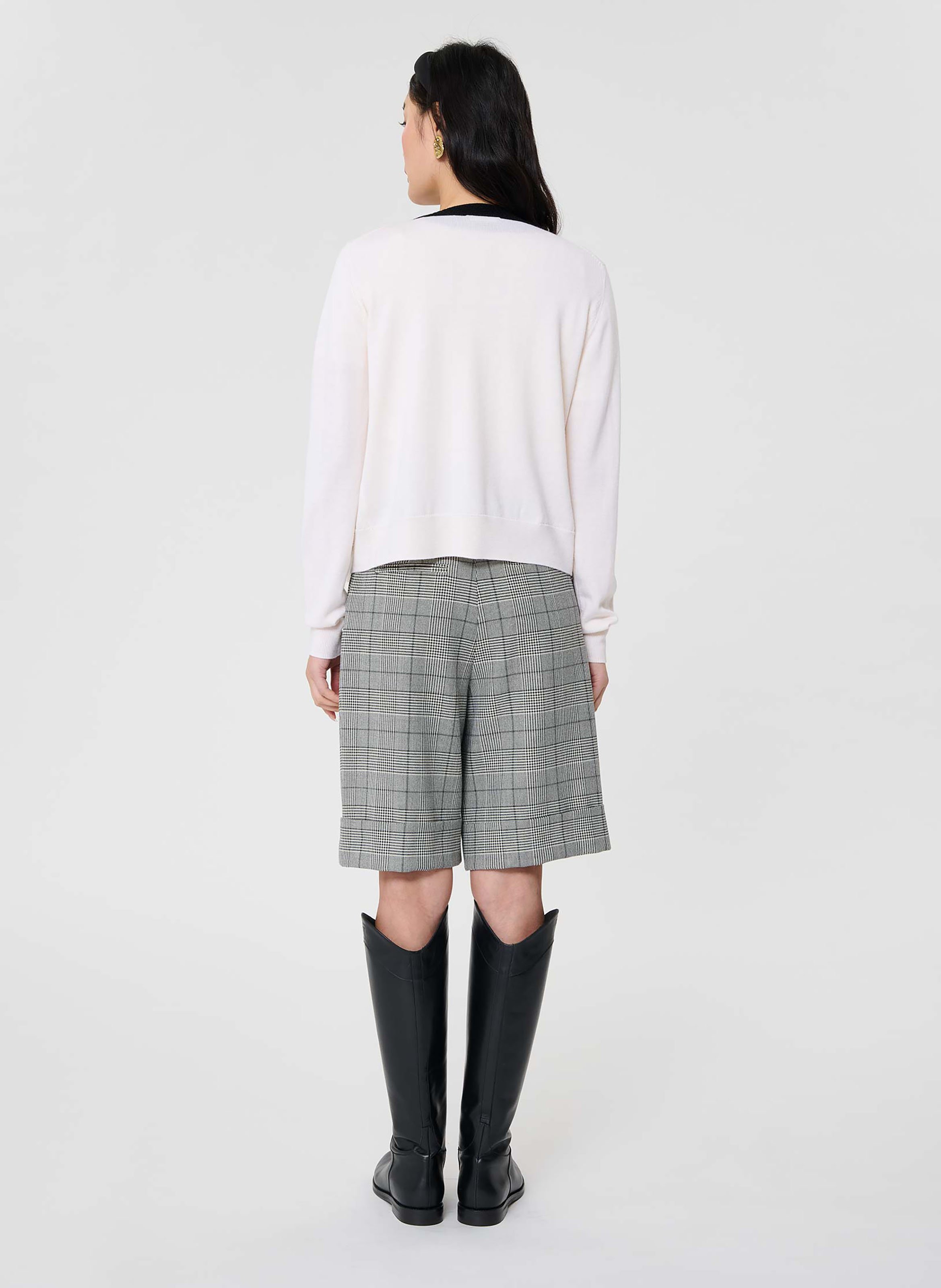 Gilet granville TARA JARMON Blanc