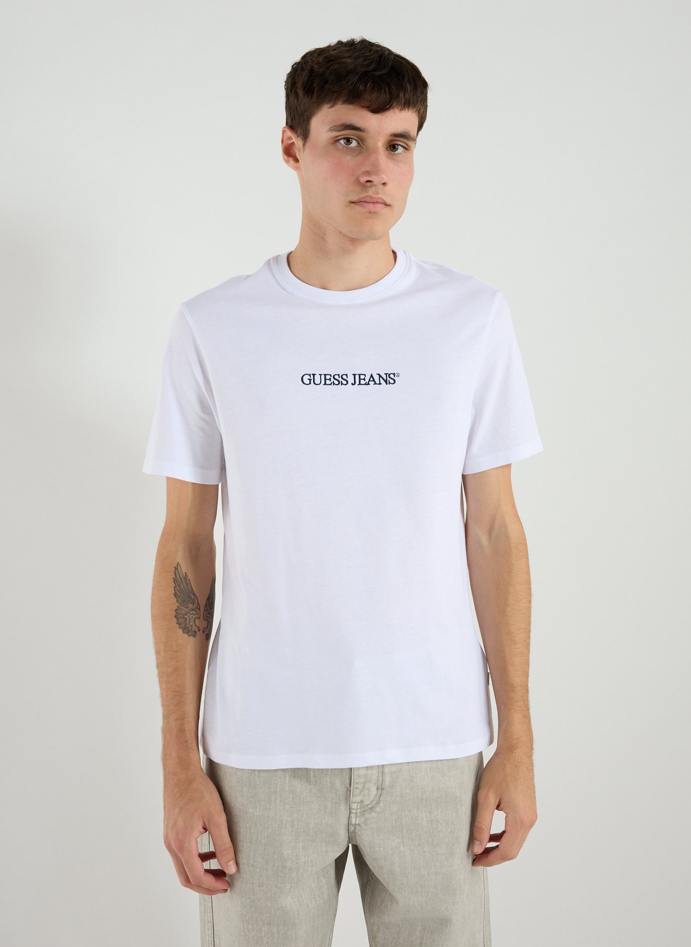GUESS Classic Cotton T-Shirt White