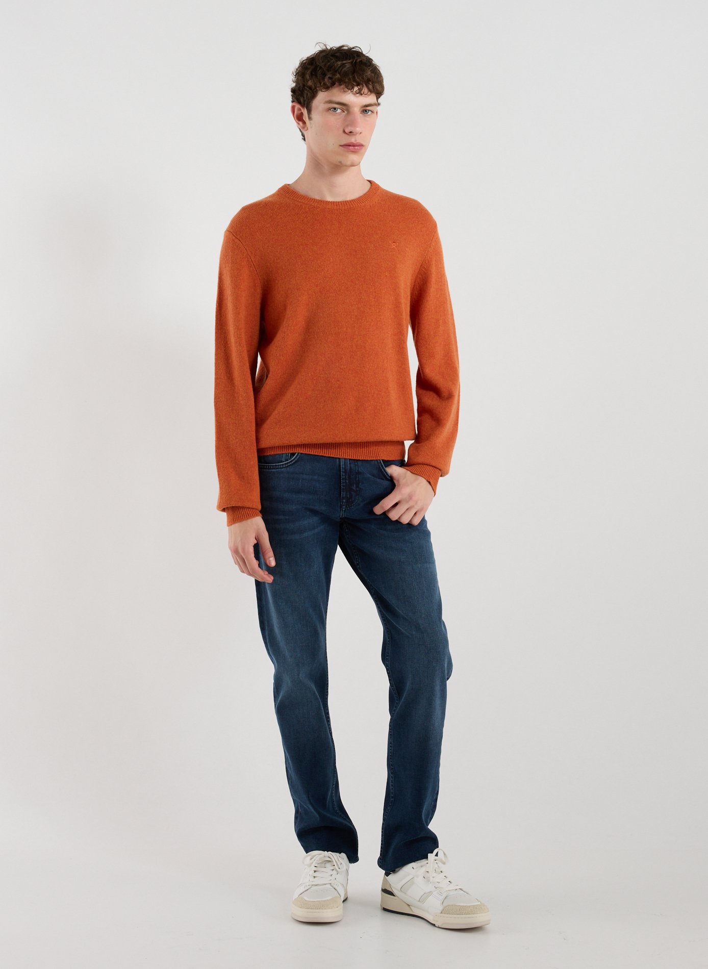 Crew-neck jumper HACKETT Beige