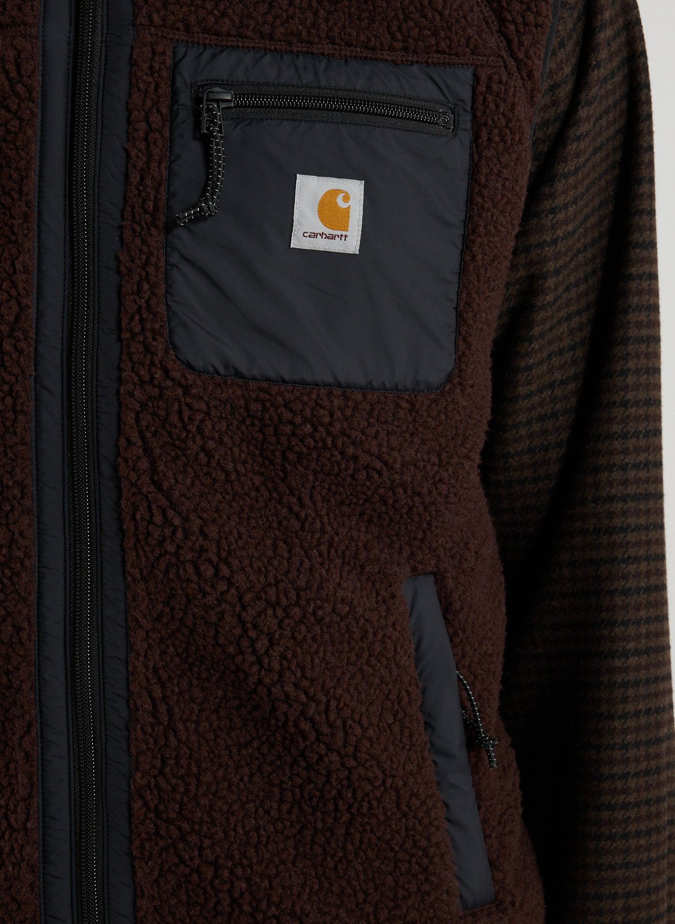 Sleeveless polar fleece vest CARHARTT WIP Brown