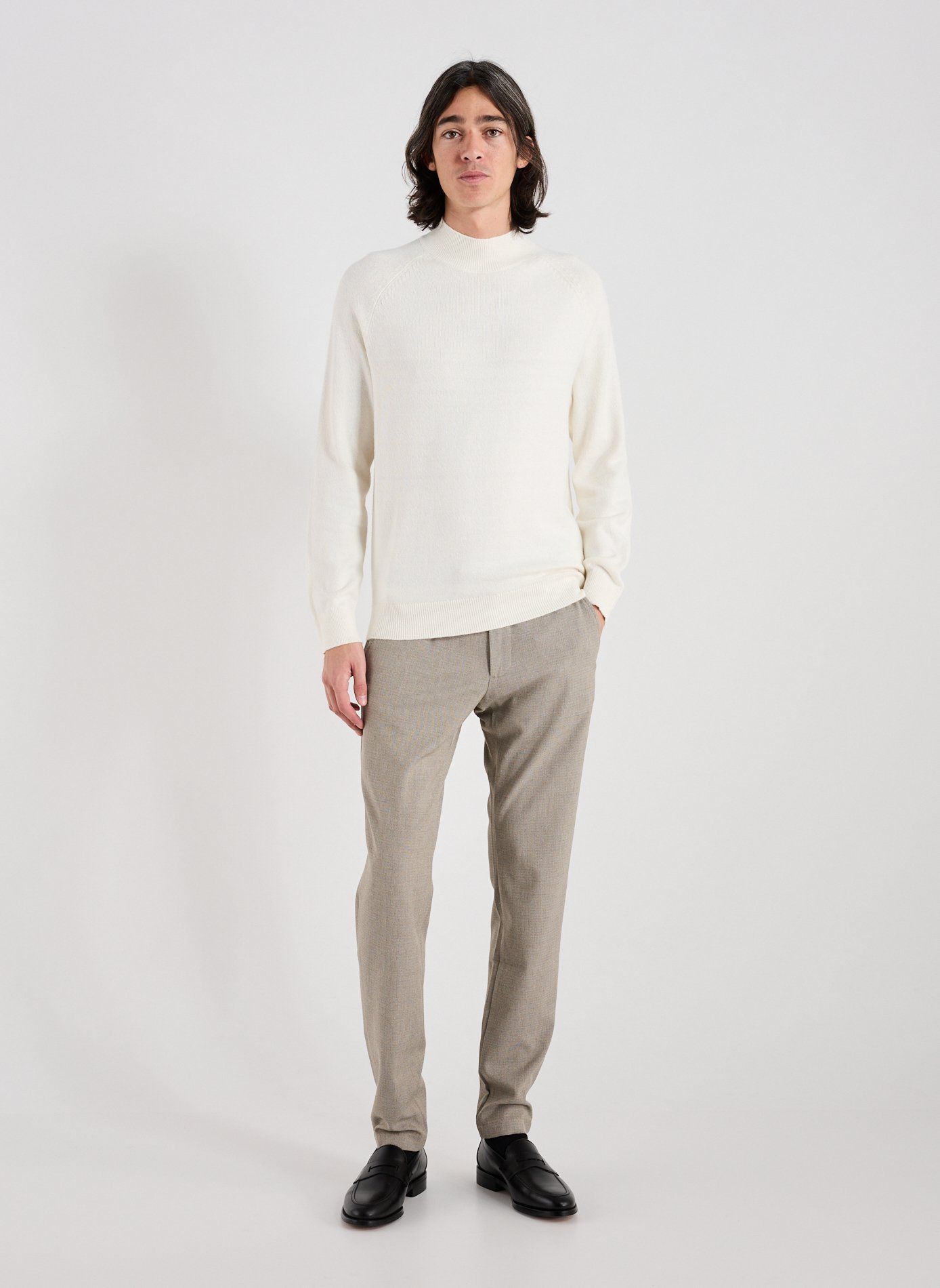Night blue trousers - The Air Uniform STRELLSON Beige
