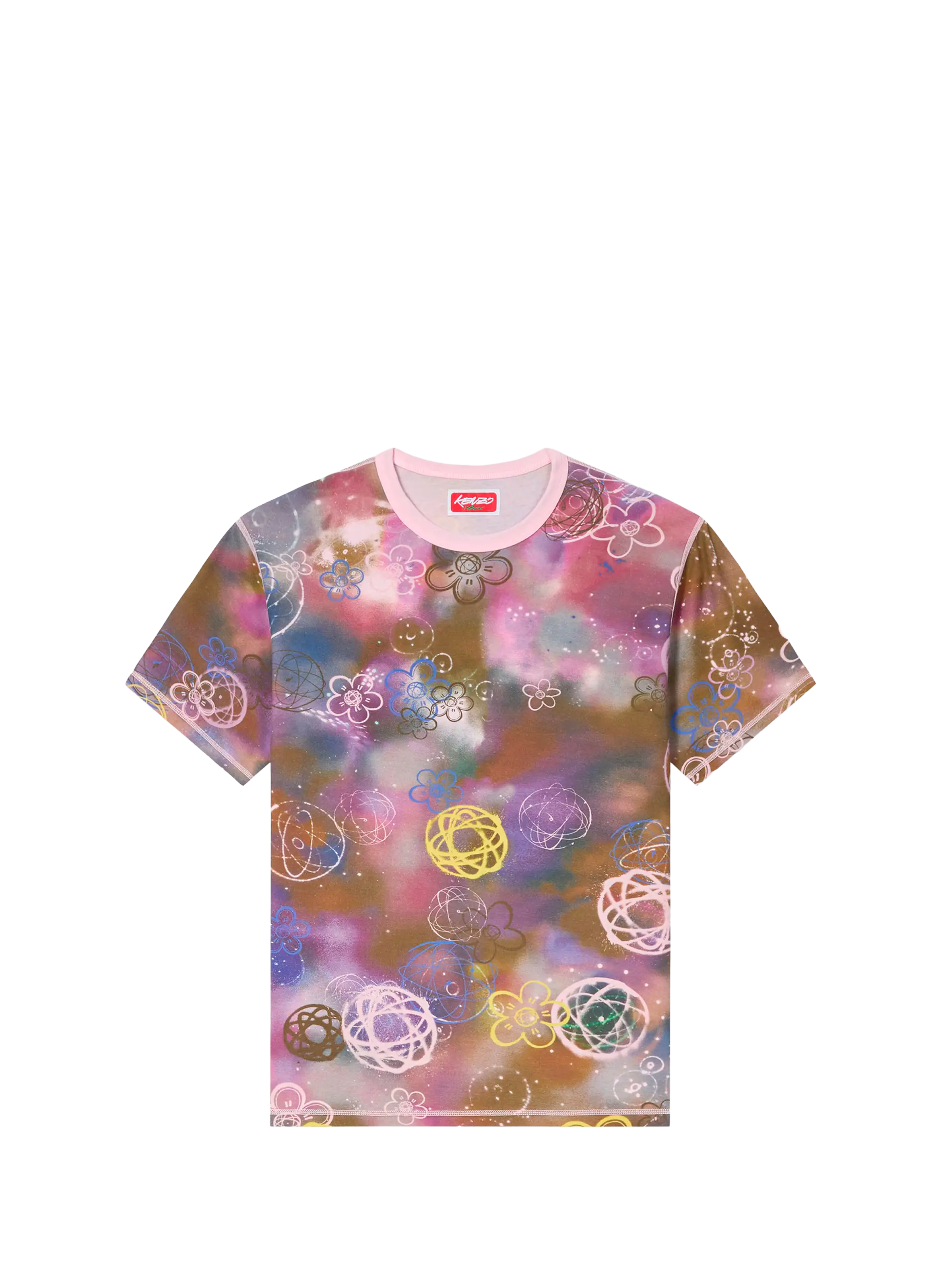 Printed T-shirt KENZO Pink