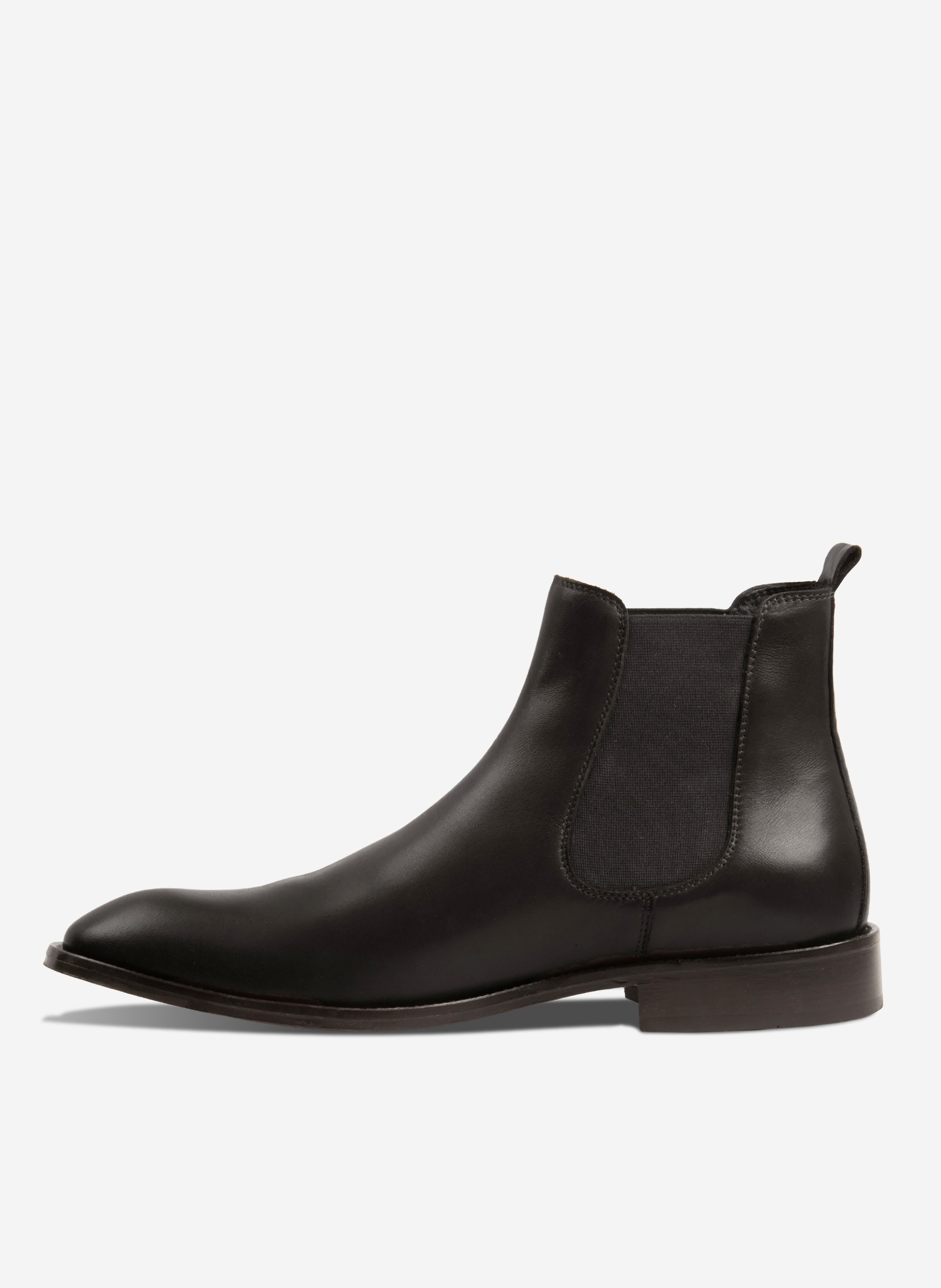 Chelsea boots martin cuir JULES & JENN Noir