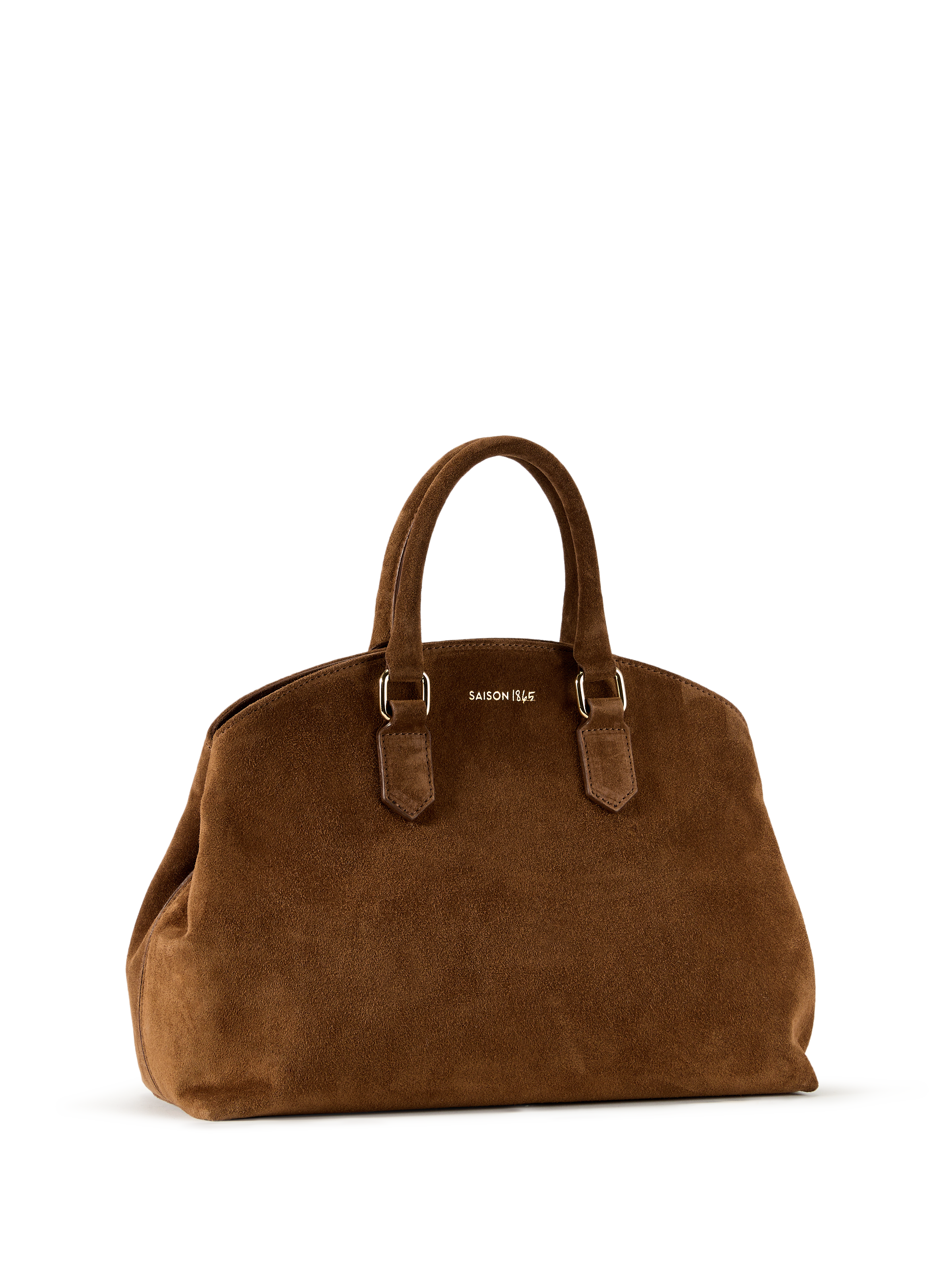 Sac à main Hadrien en cuir SAISON 1865 Marron