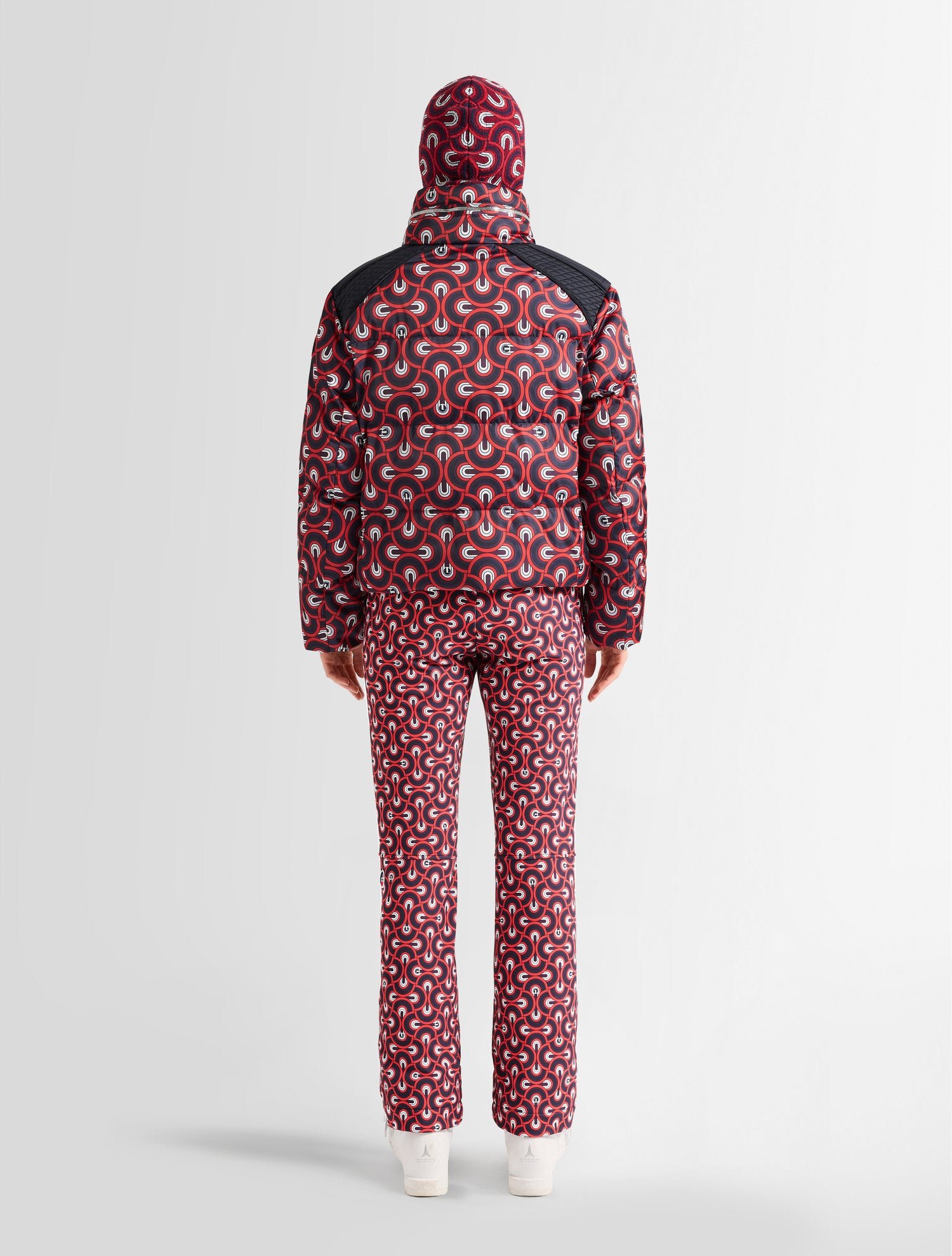 Doudoune tatum pilule col montant coupe ample FUSALP Rouge