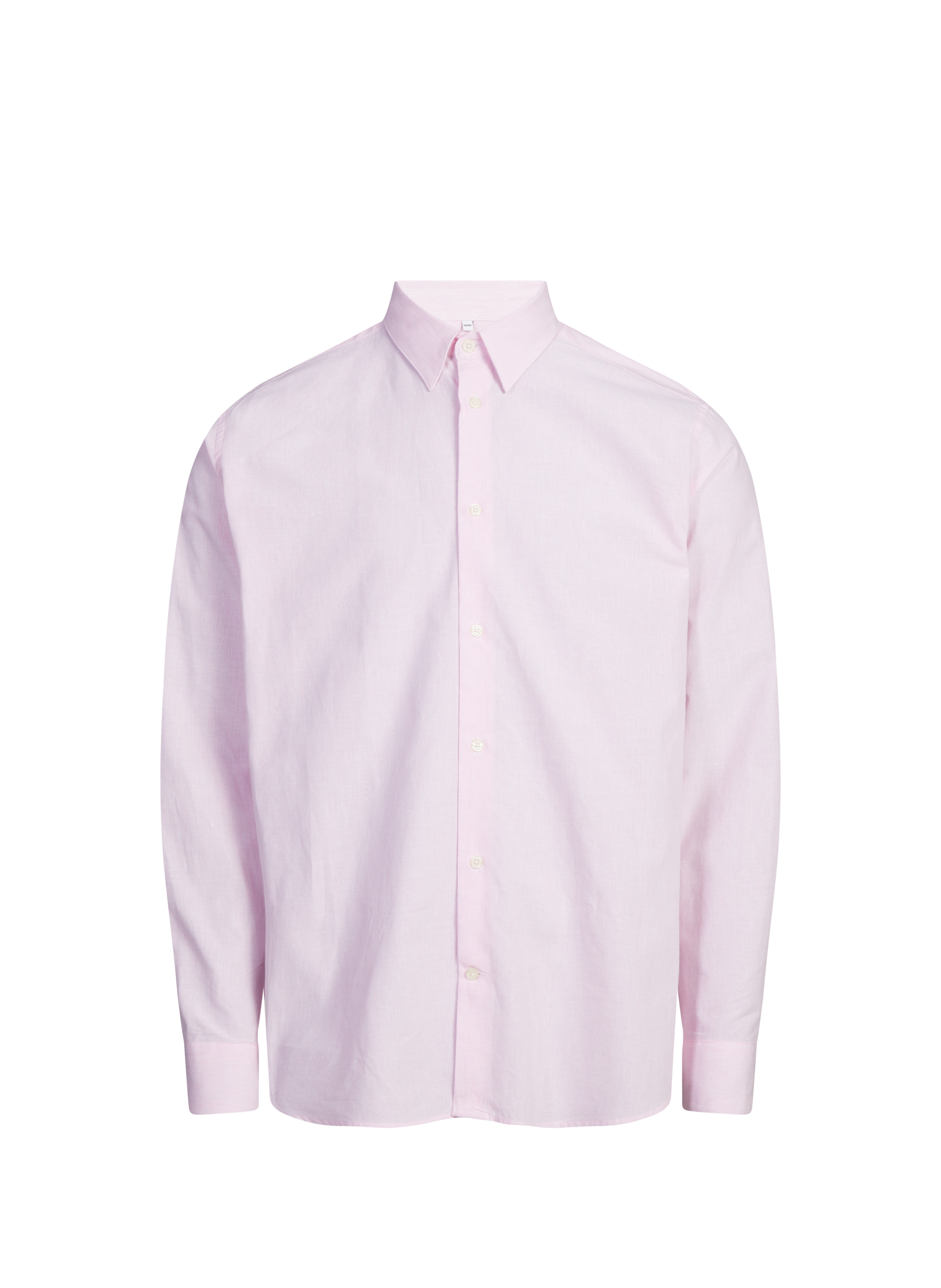 Chemise rayée Hasual-D en coton et lin mélangés AU PRINTEMPS PARIS Pink