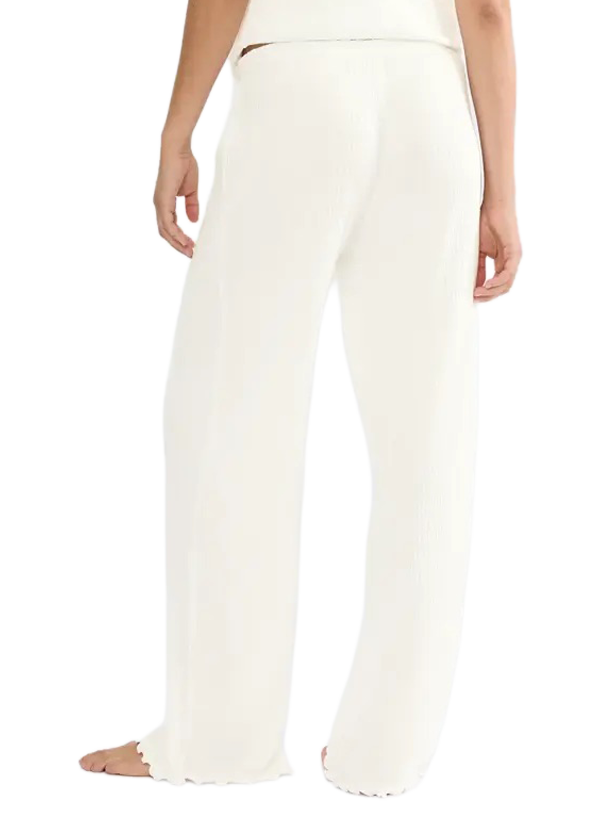 Pantalon Mix & Match en coton TRIUMPH Blanc