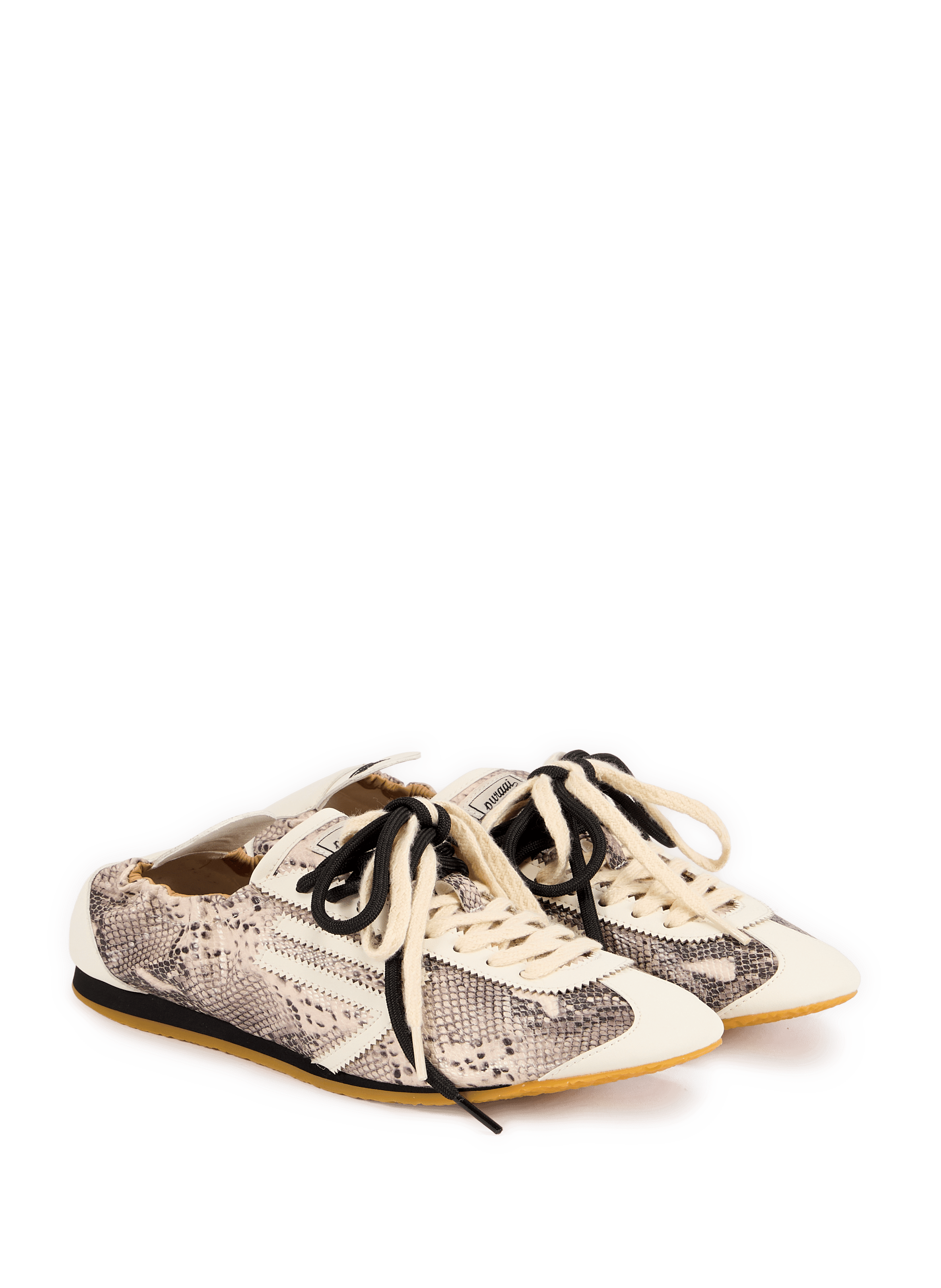 Lion double lace sneakers PURAAI Multicolour