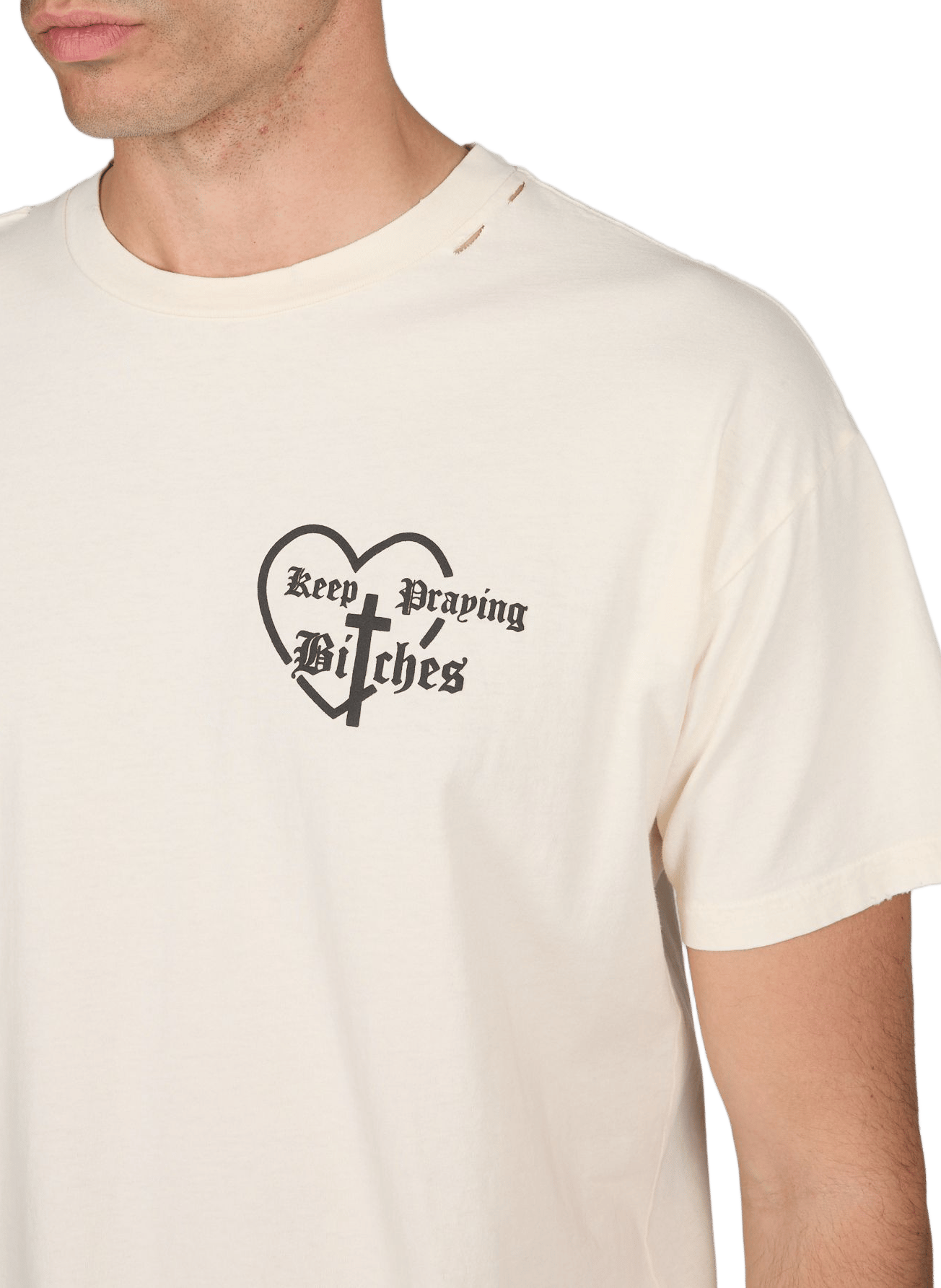 T-shirt imprimé en coton WILLY CHAVARRIA Blanc