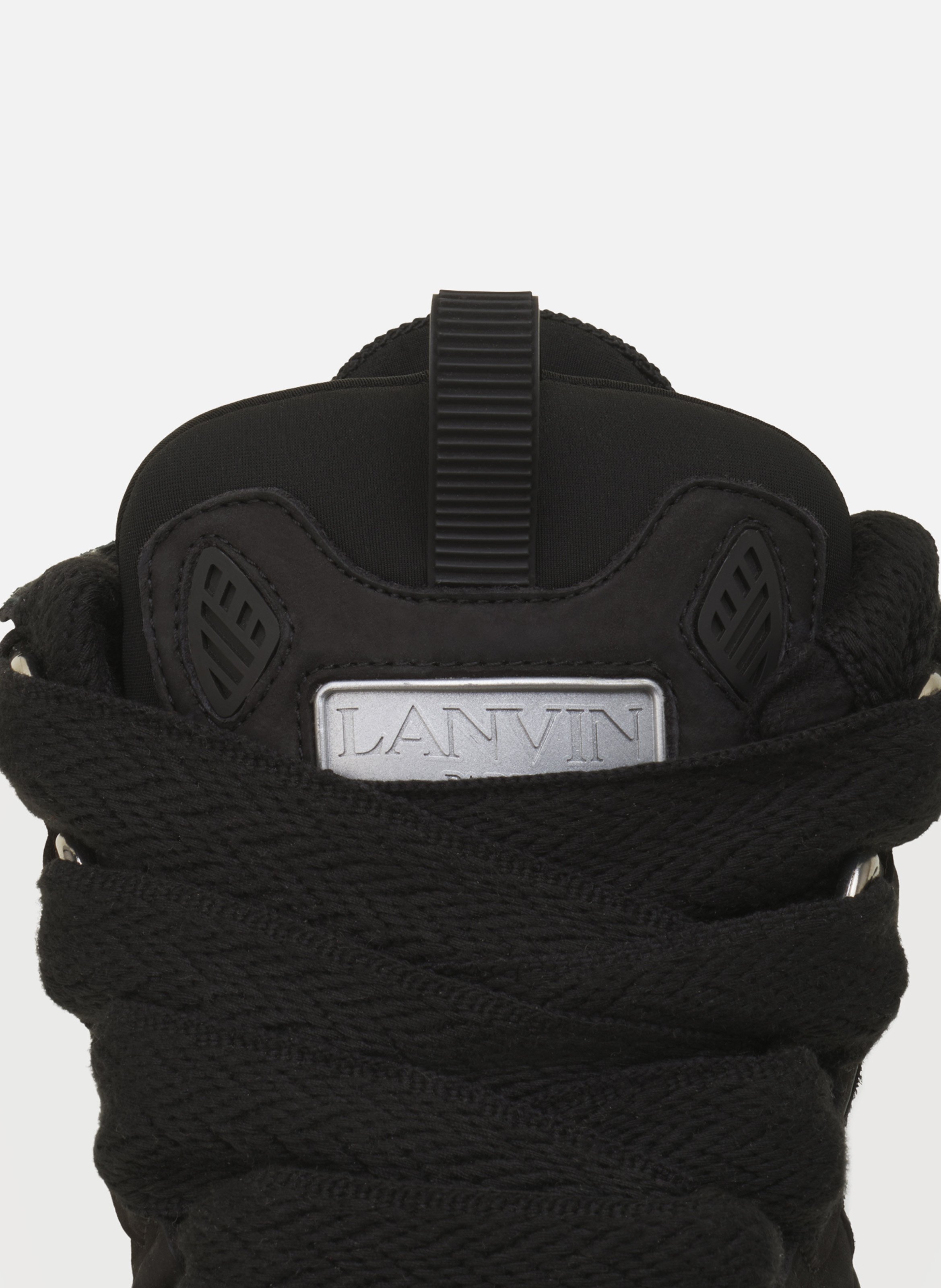 Sneakers curb en cuir LANVIN Noir