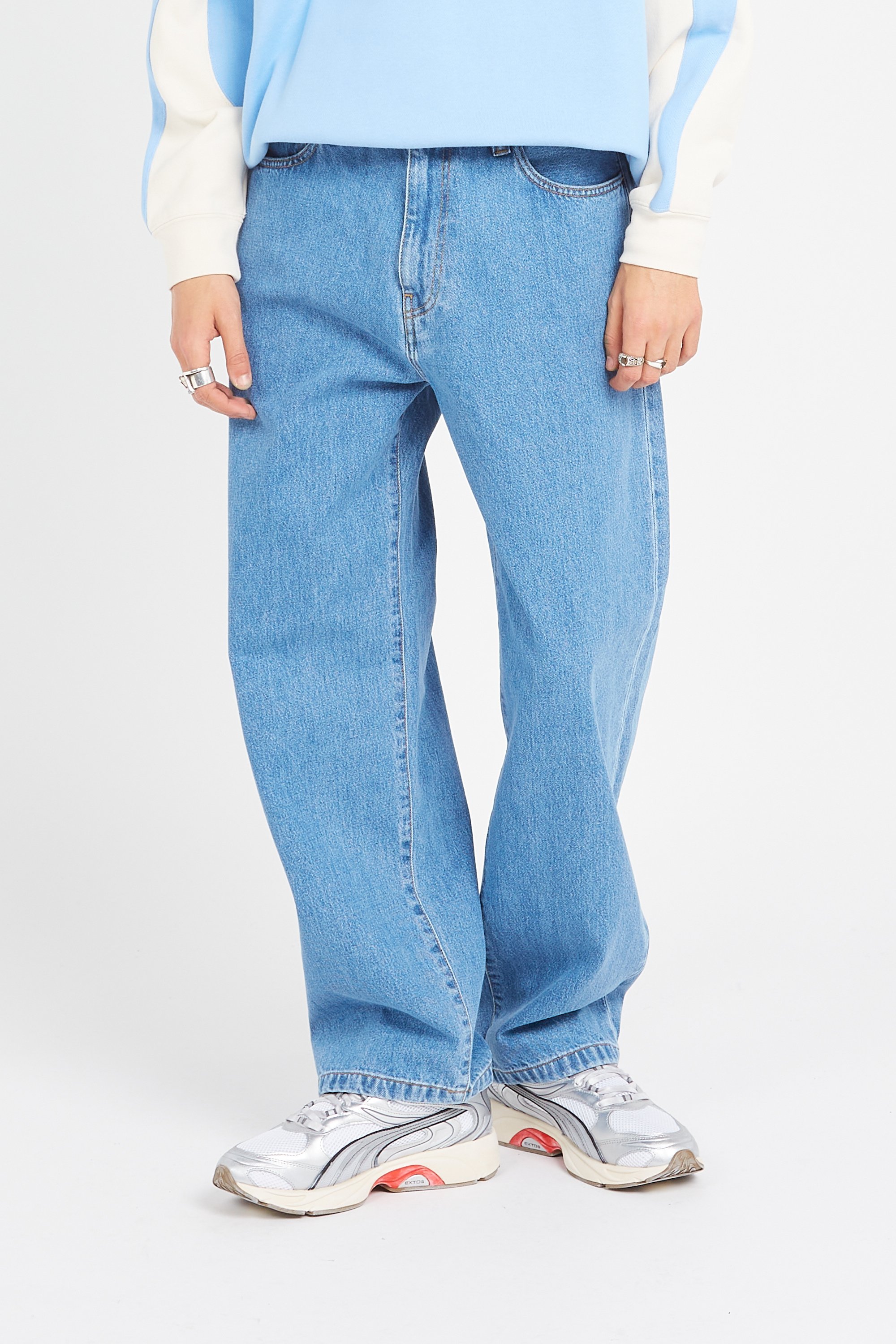 Jean landon CARHARTT WIP Bleu