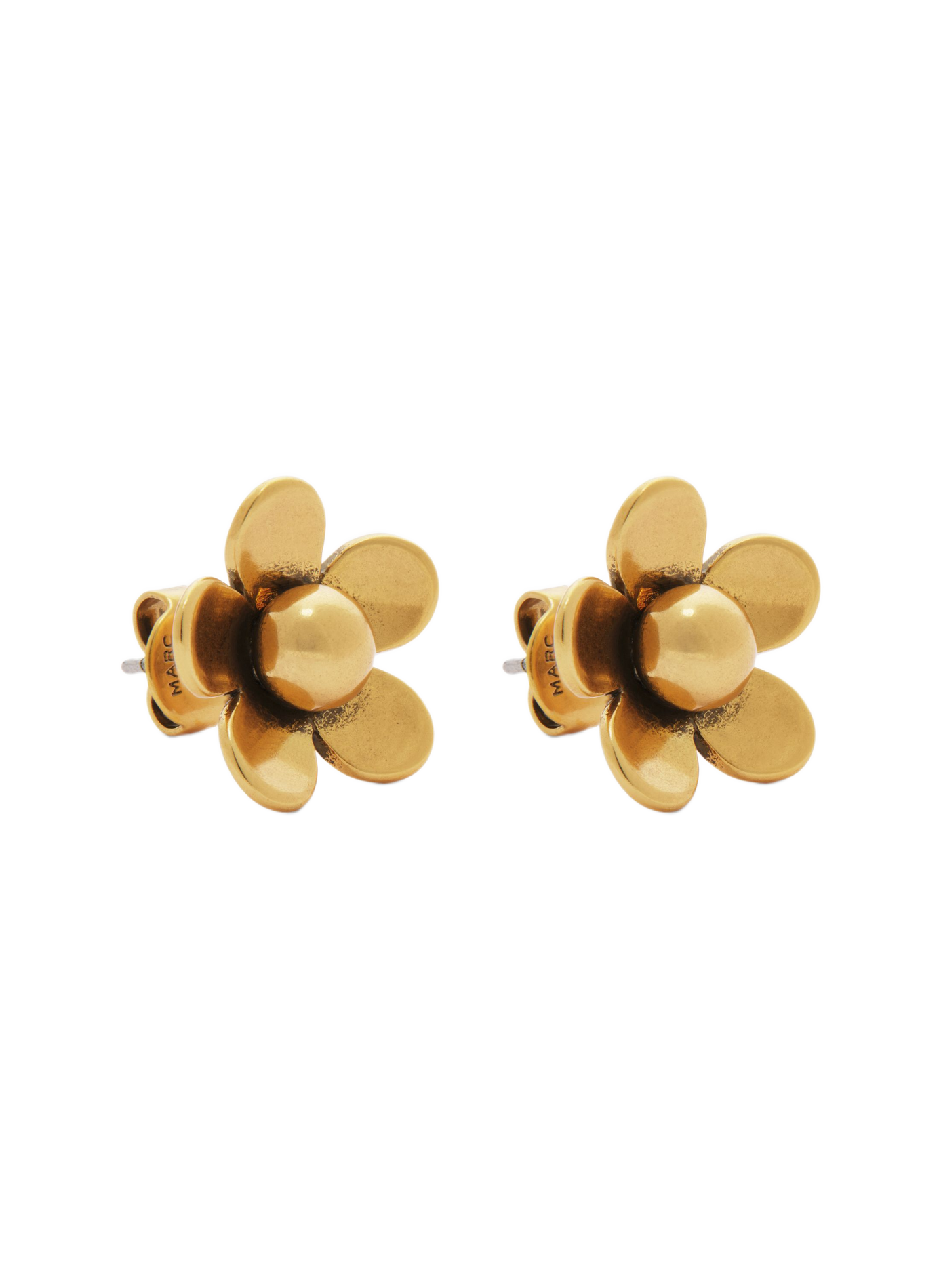 Boucles d'oreilles The Daisy Stud  MARC JACOBS Doré