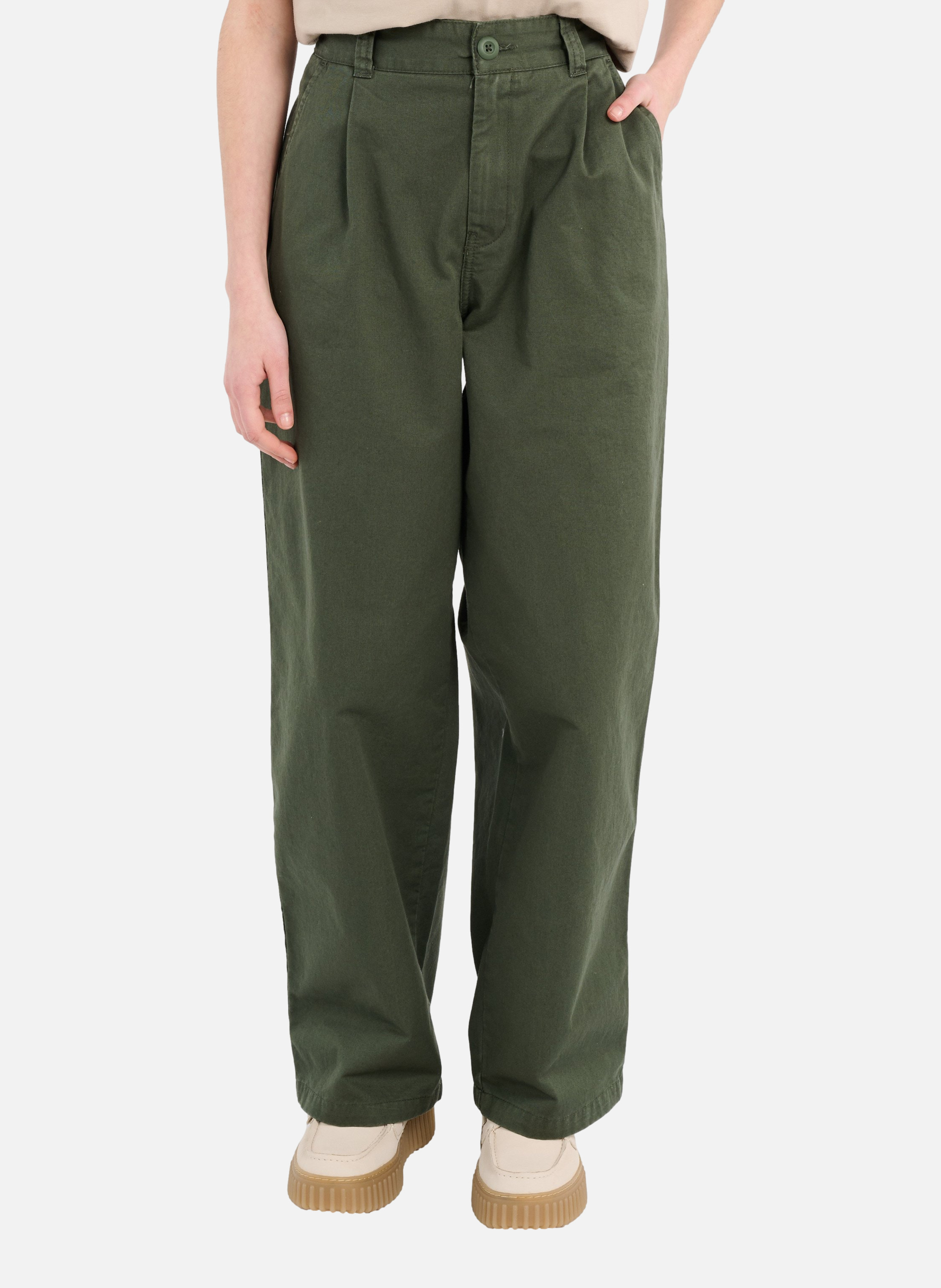 Pantalon w' marv pant CARHARTT WIP Kaki