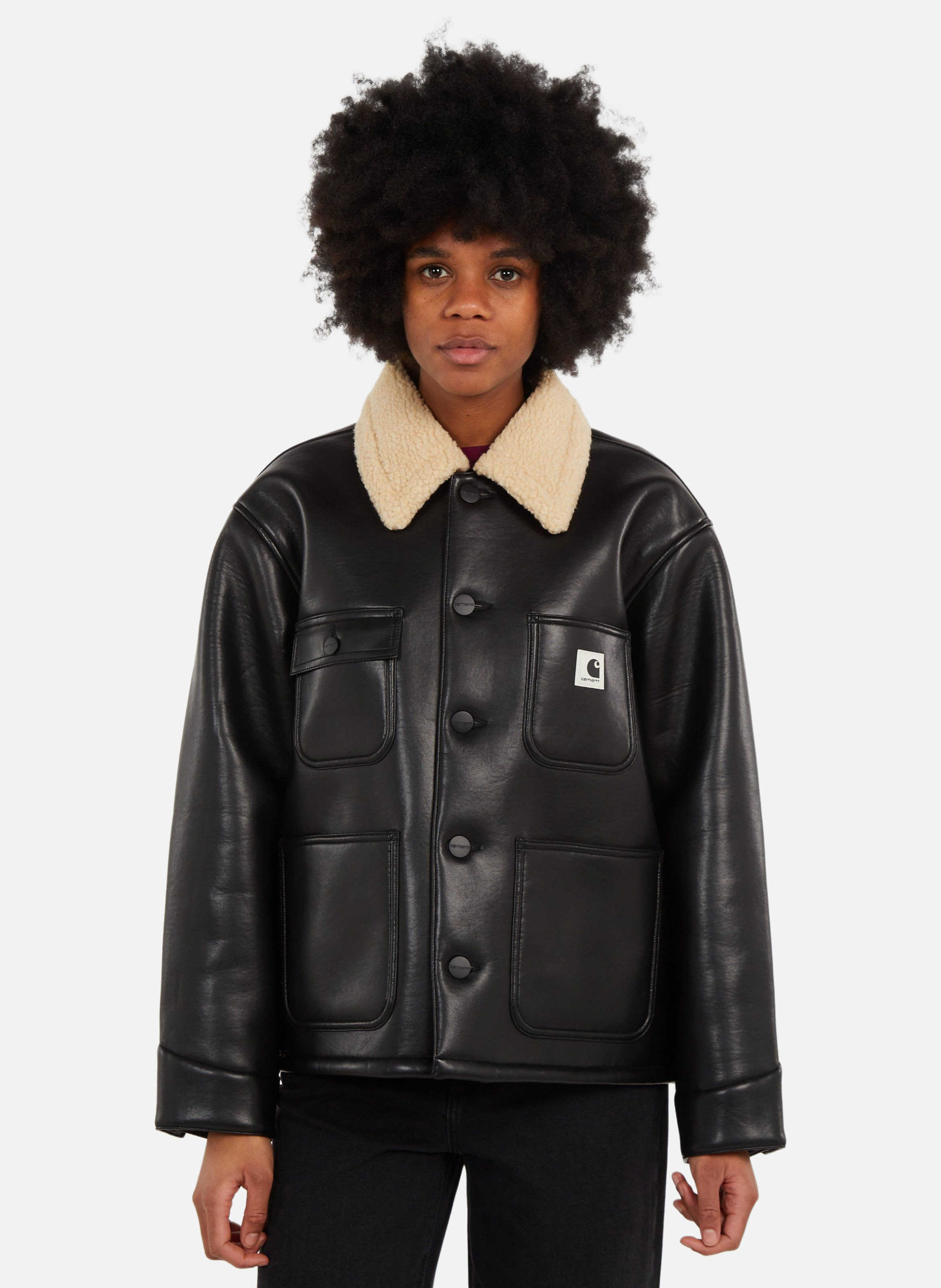 Veste w' shepton og michigan coat CARHARTT WIP Noir